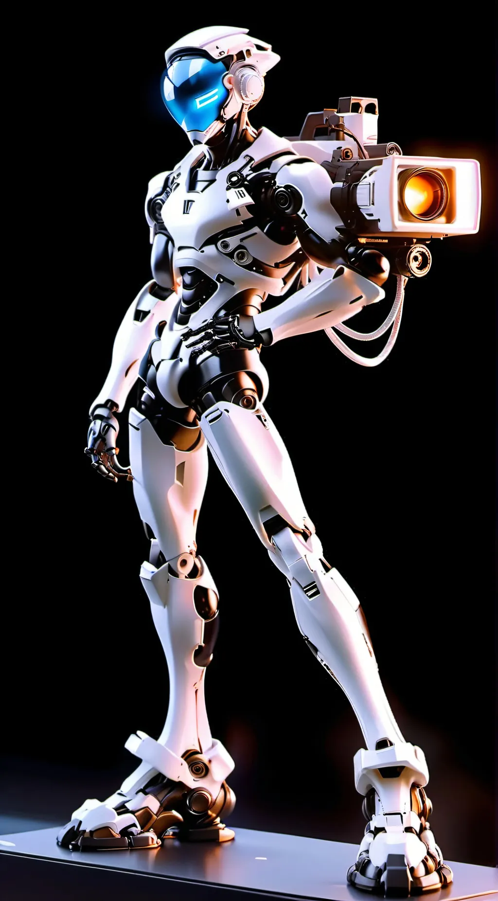 ai character: blueberry camerama background