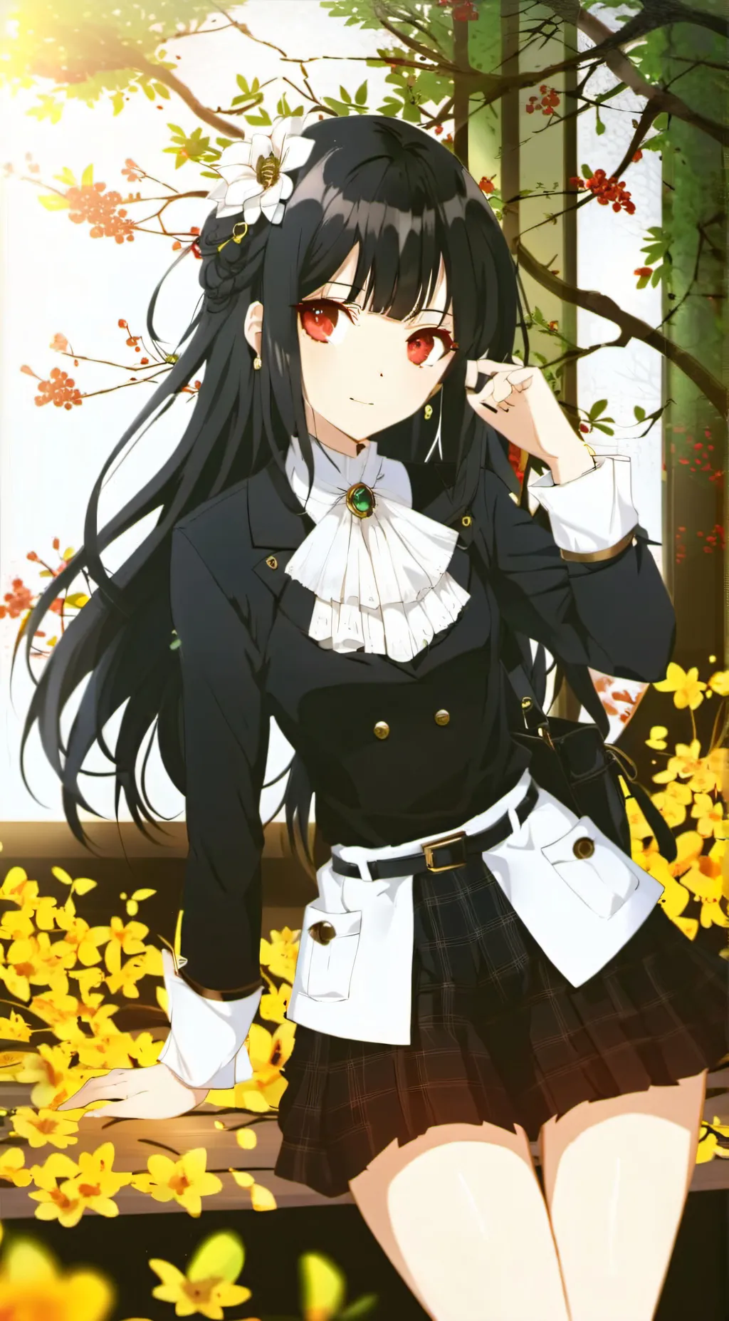 ai character: the richest girl background