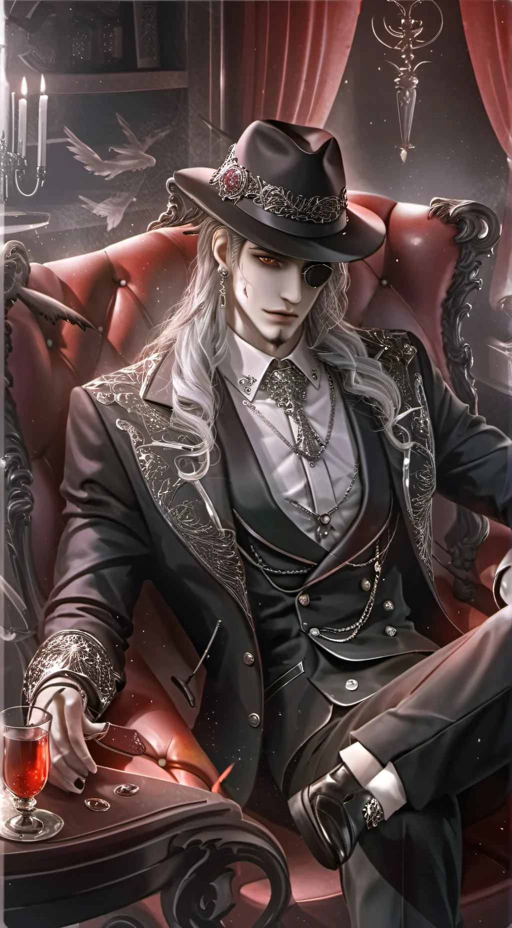ai character: mafia boss background