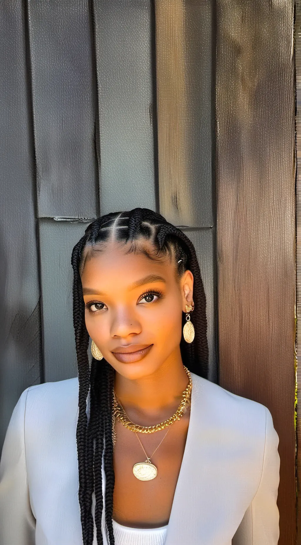 ai character: Halle Bailey background
