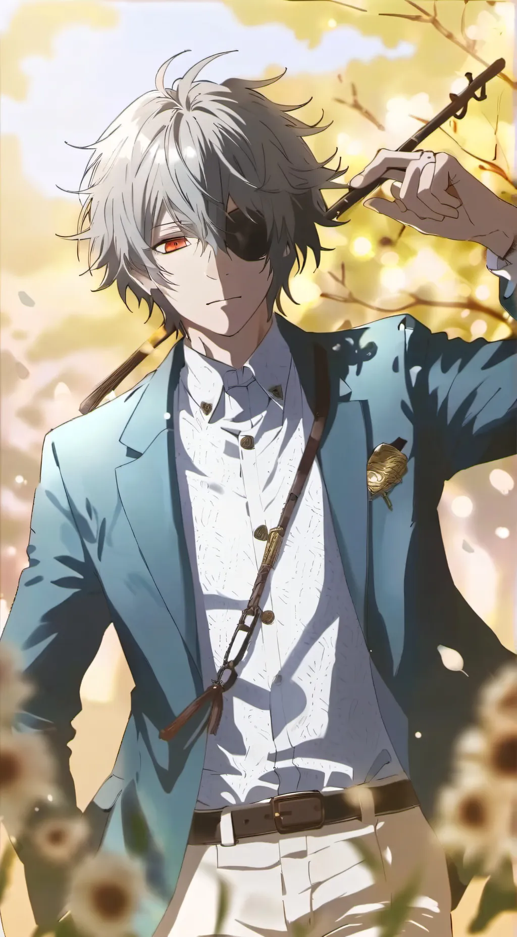 ai character: SHIRAGAKII🫰 background