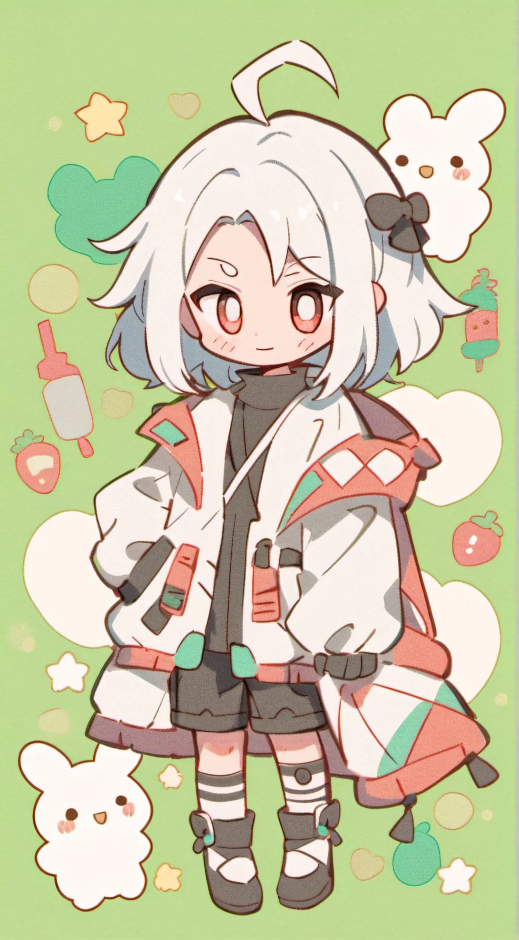 ai character: UA entrance exam  background