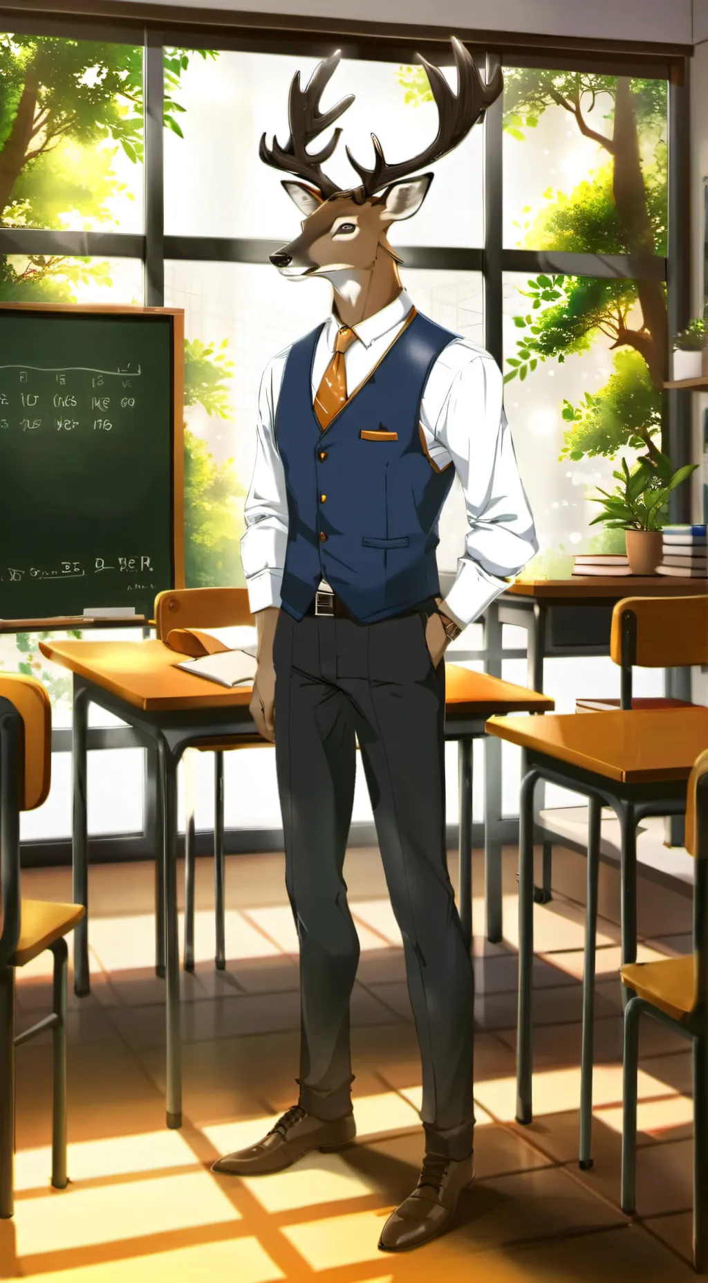 ai character: Rouis background