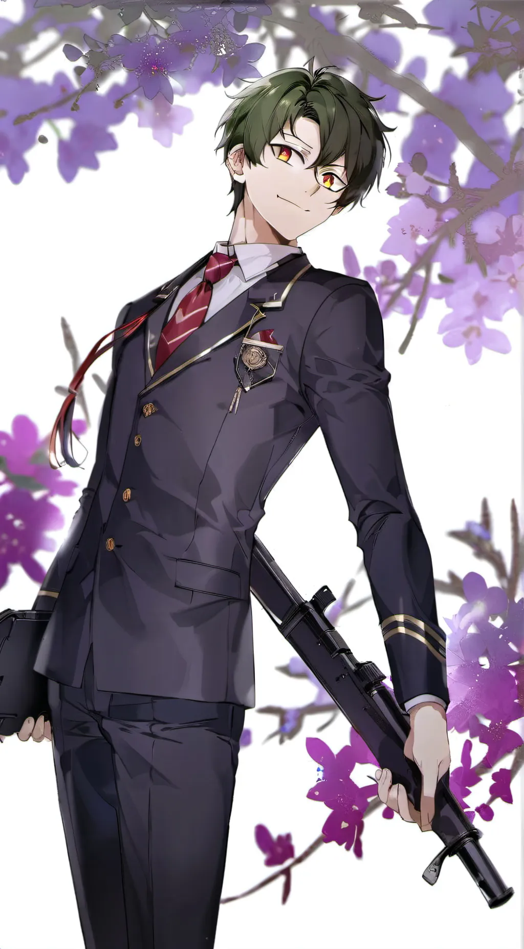 ai character: Daimian desmond  background