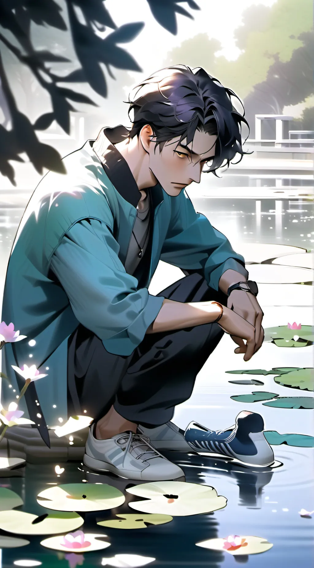 ai character: Max background