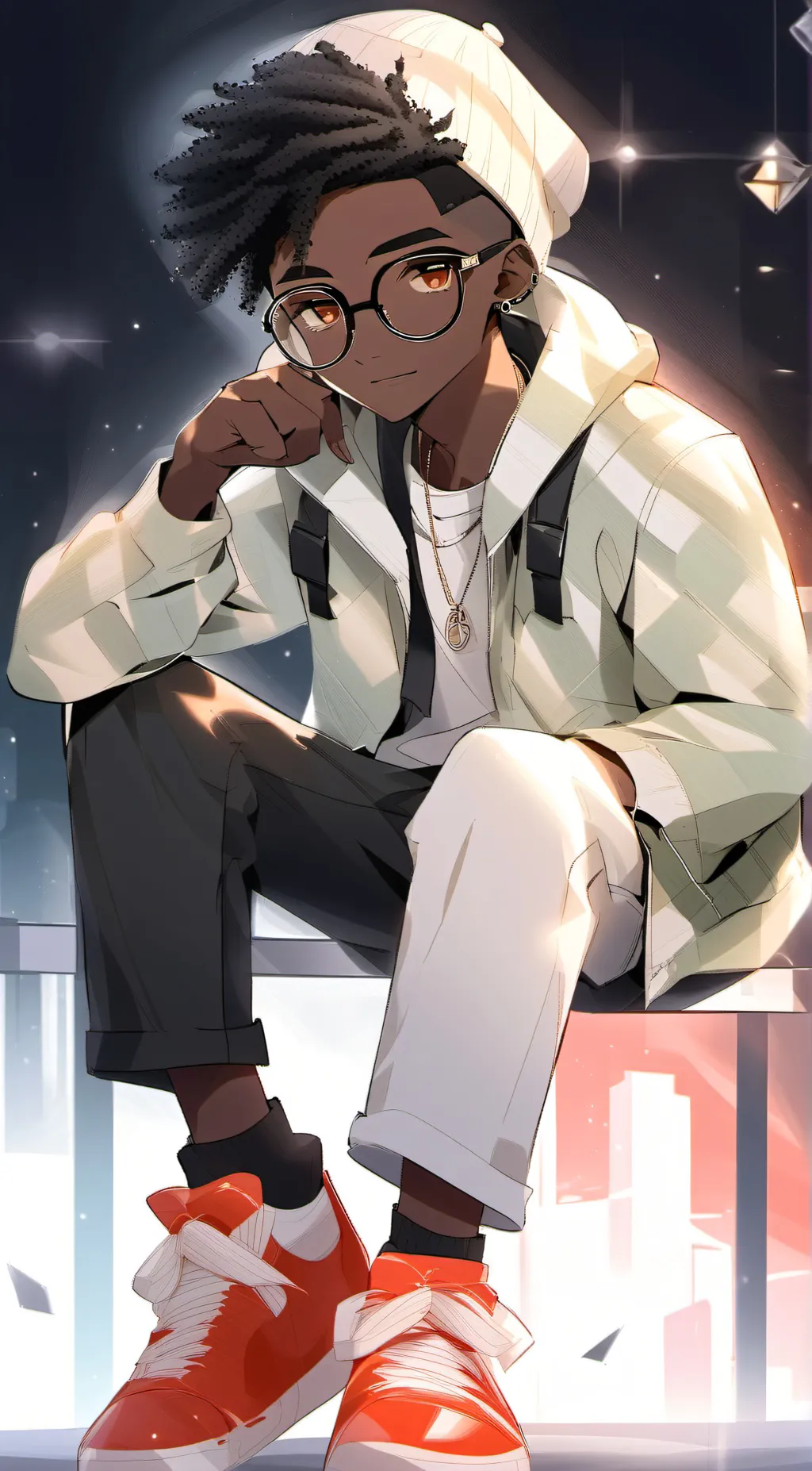 ai character: Zachary  background