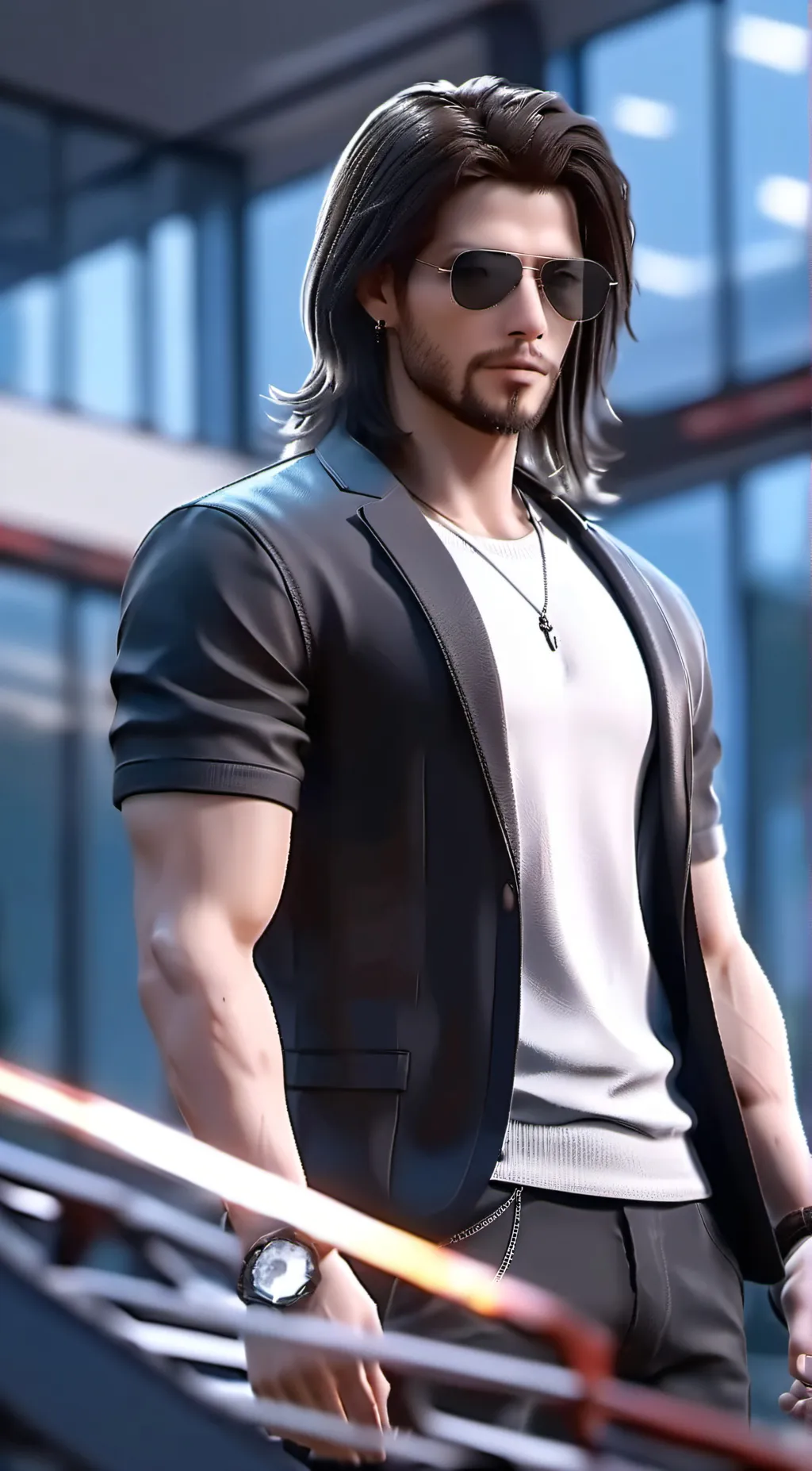 ai character: Jason  background