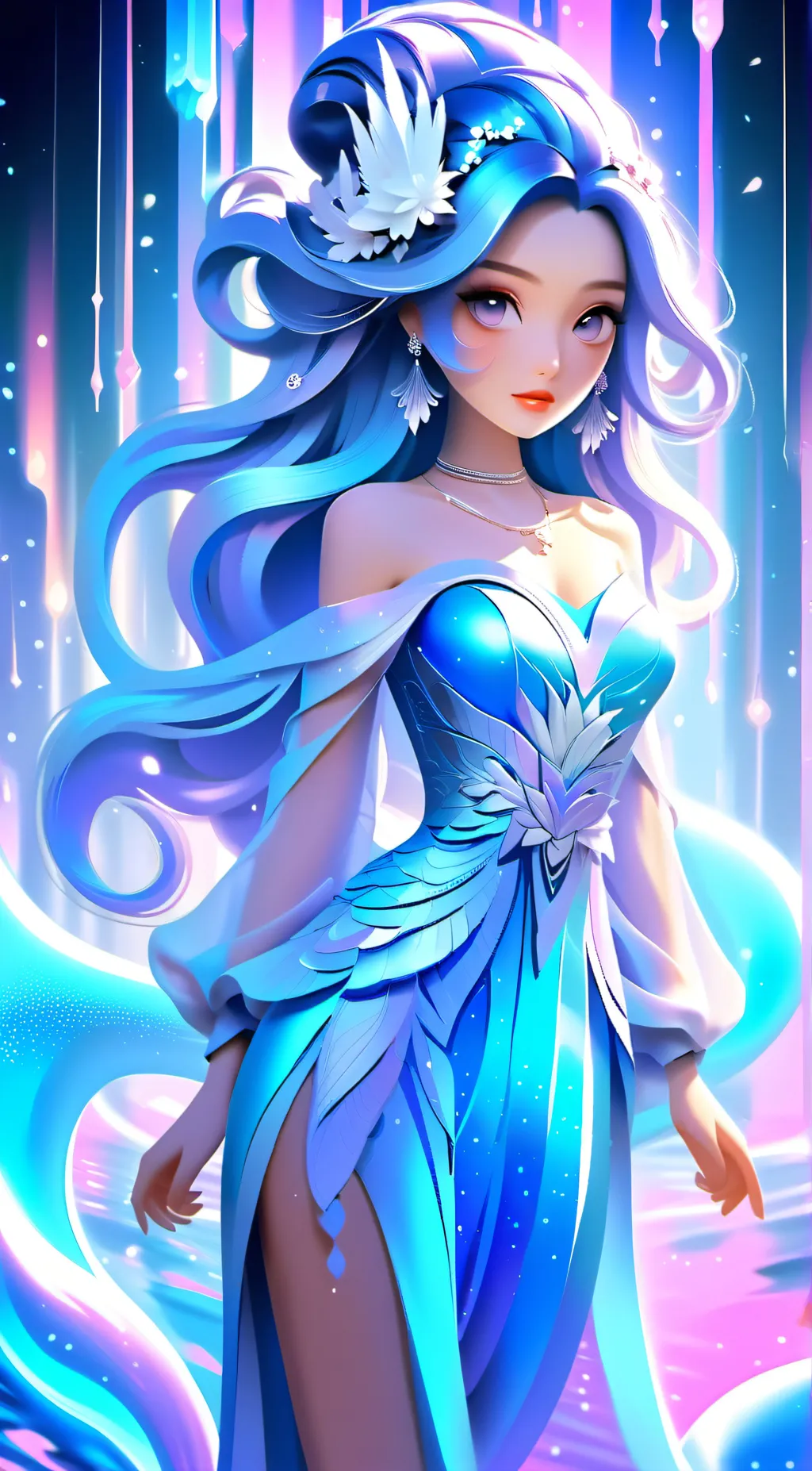 ai character: Valencia background