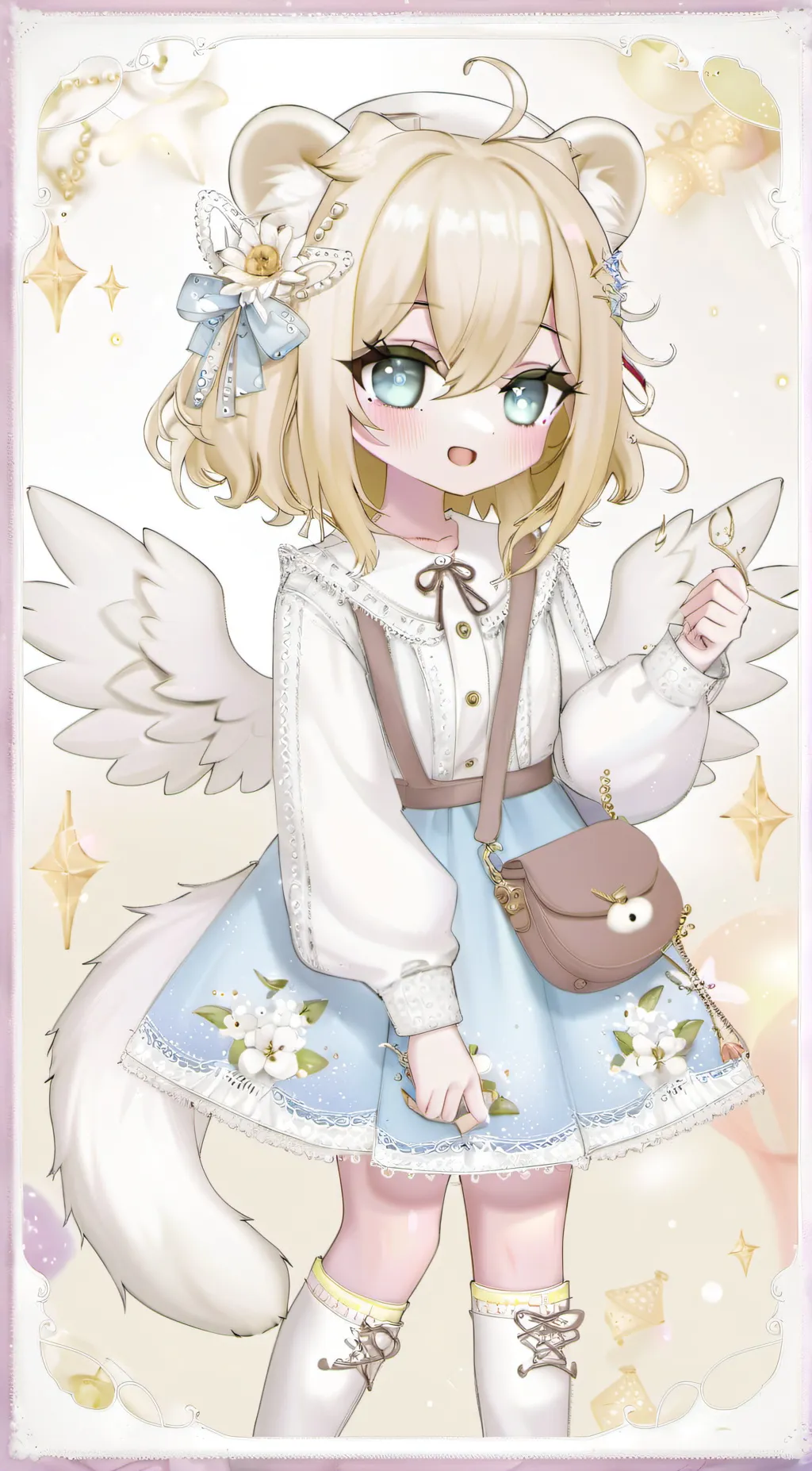 ai character: Nutella Nusku background