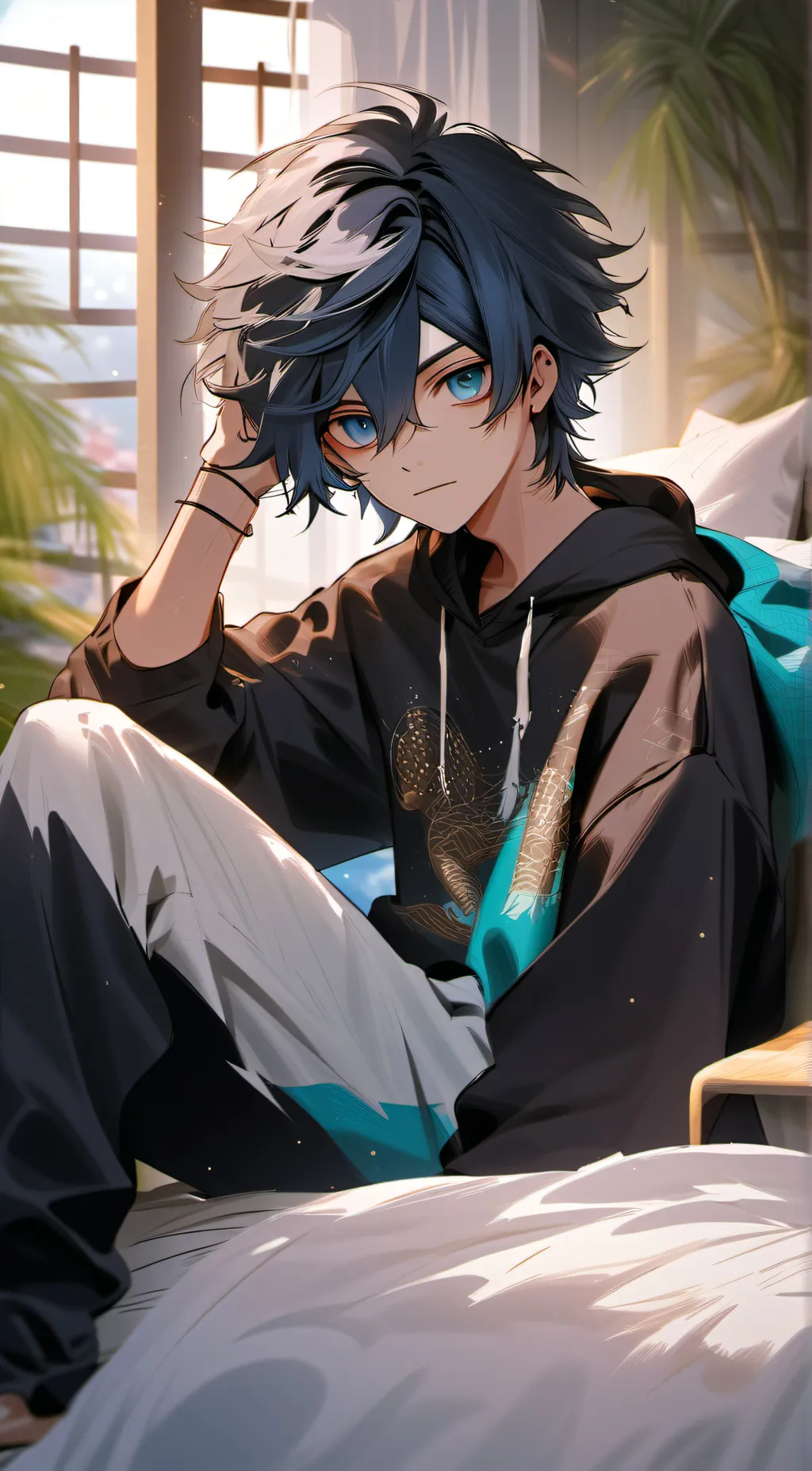 ai character: Ash background