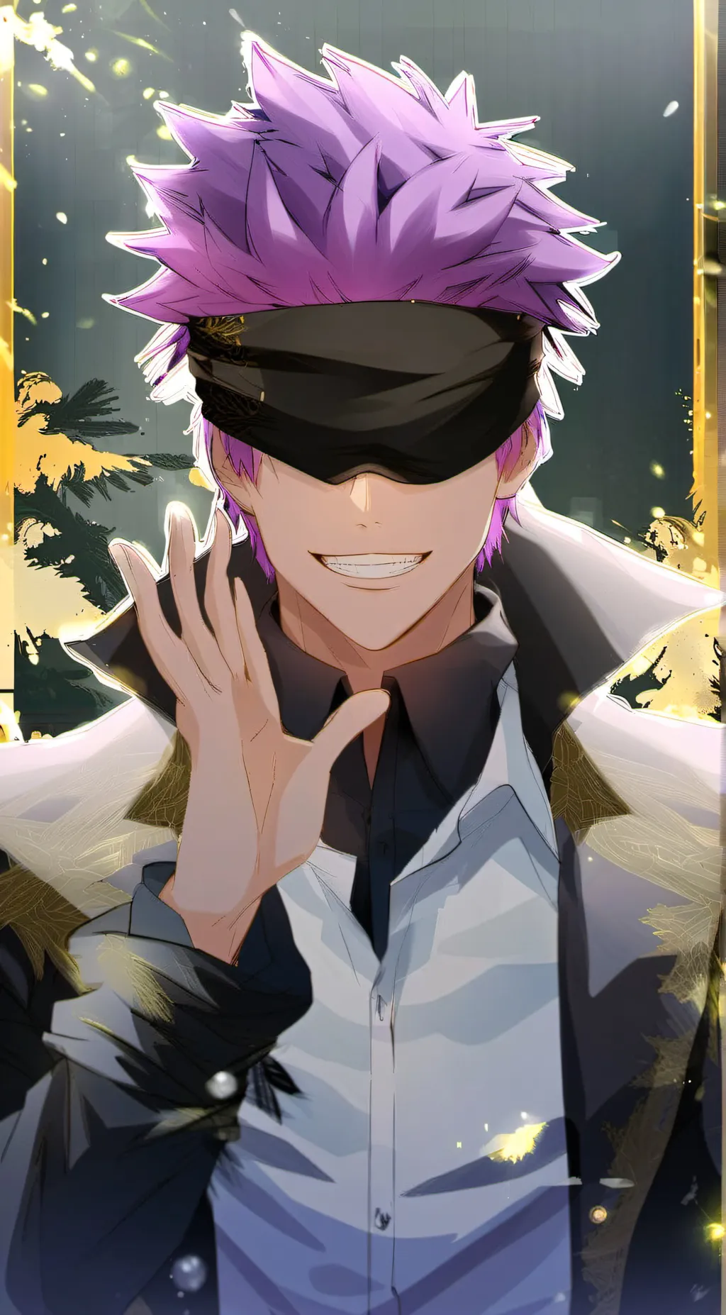 ai character: Gojo satoru  background