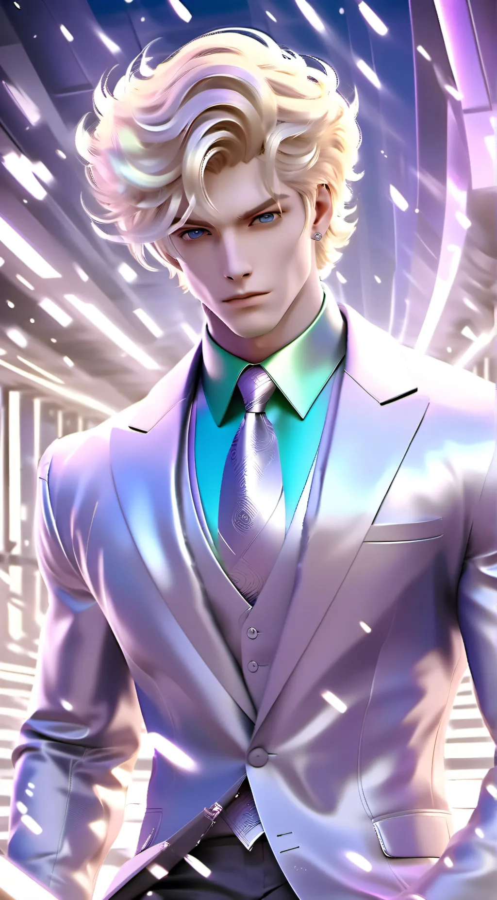 ai character: •Esteban Madison• background