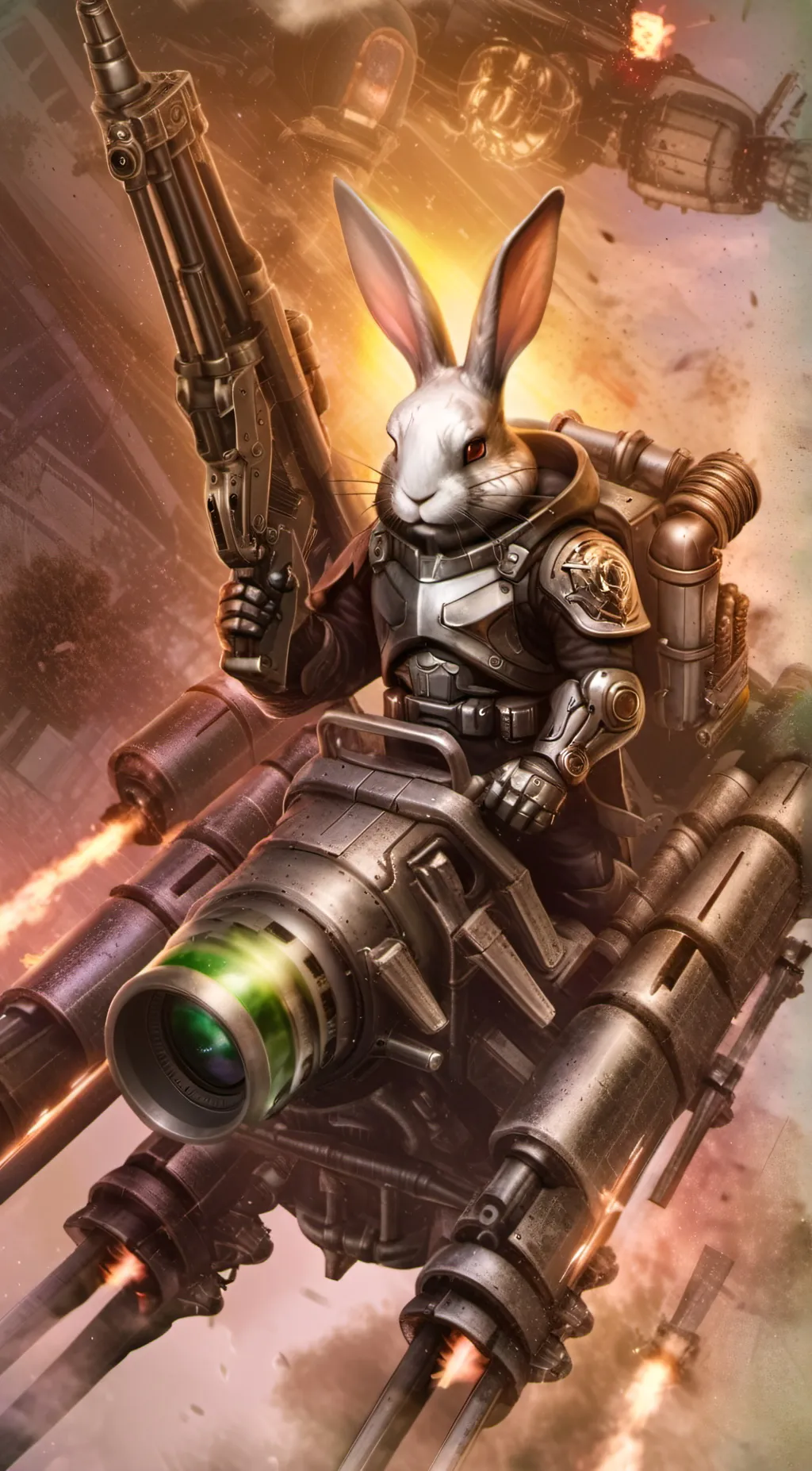 ai character: BunBun background