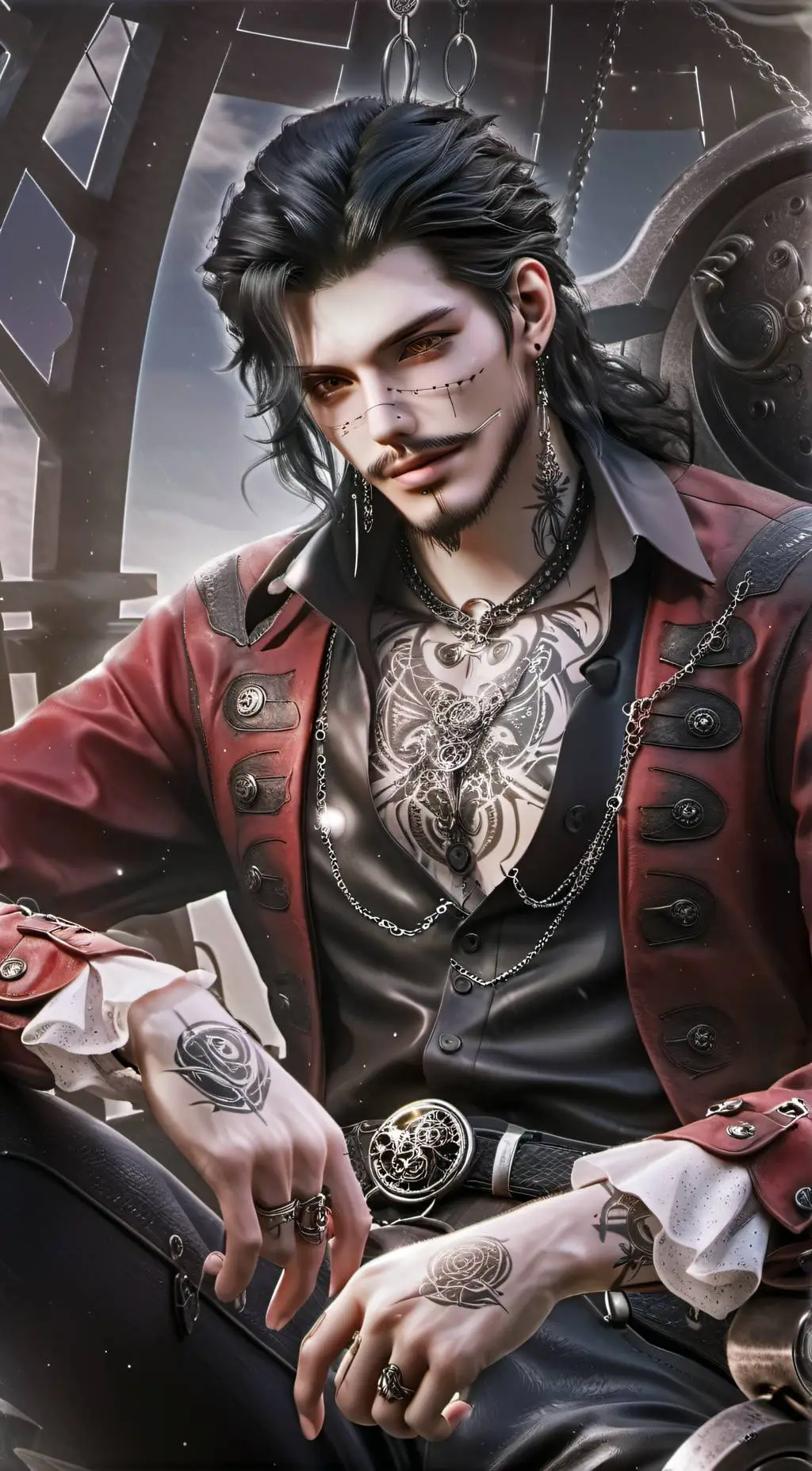 ai character: Ezra Webb background