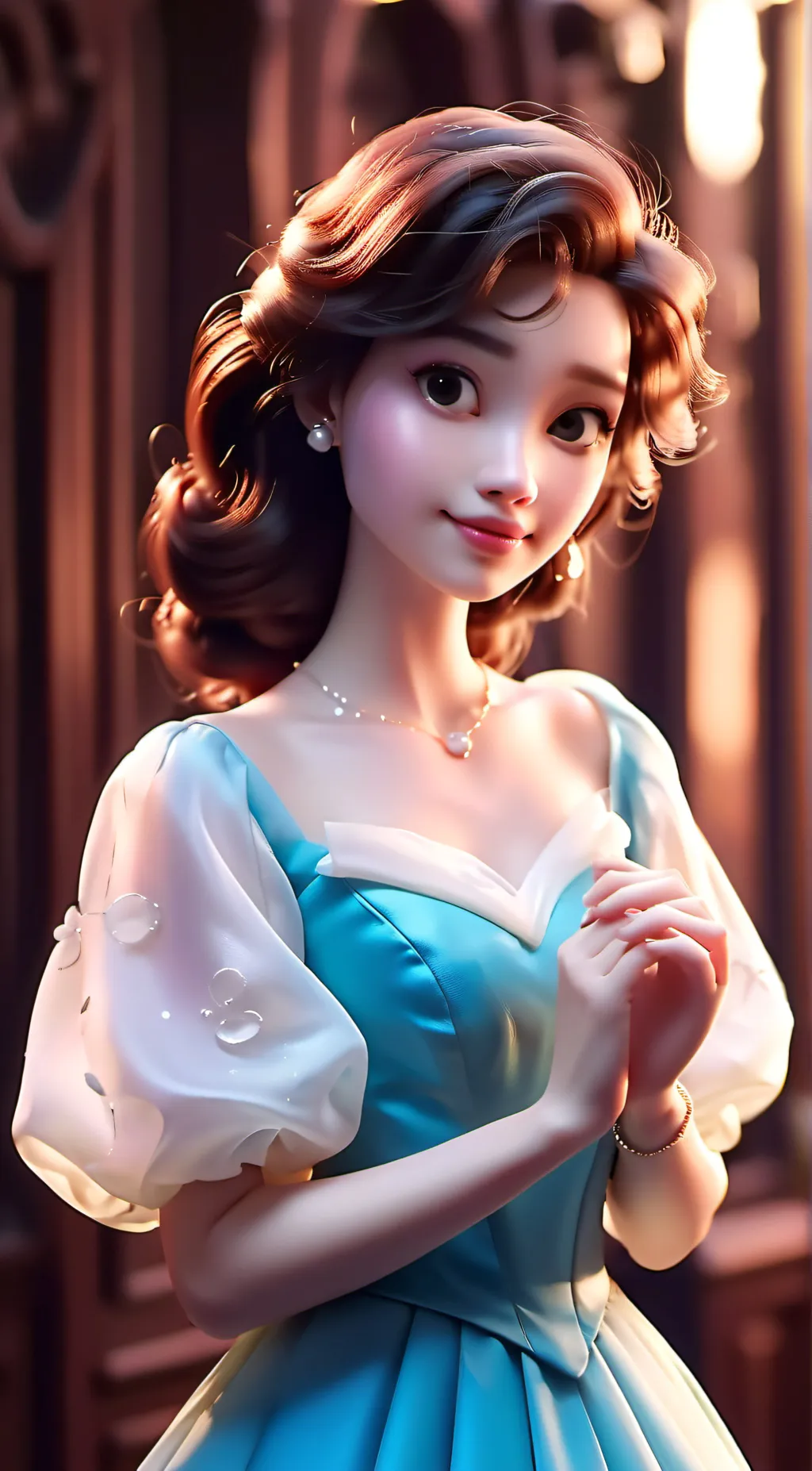 ai character: Princess daniella  background