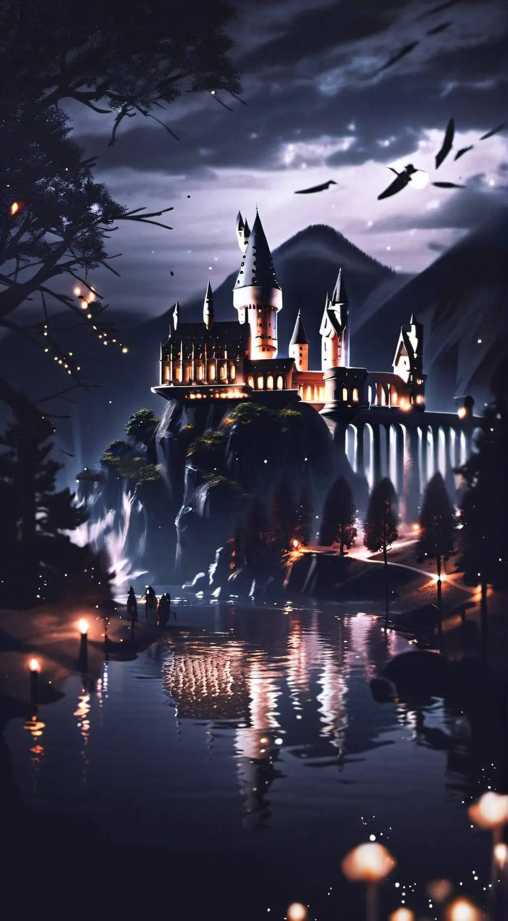 ai character: 🔮✨Hogwarts✨🔮 background