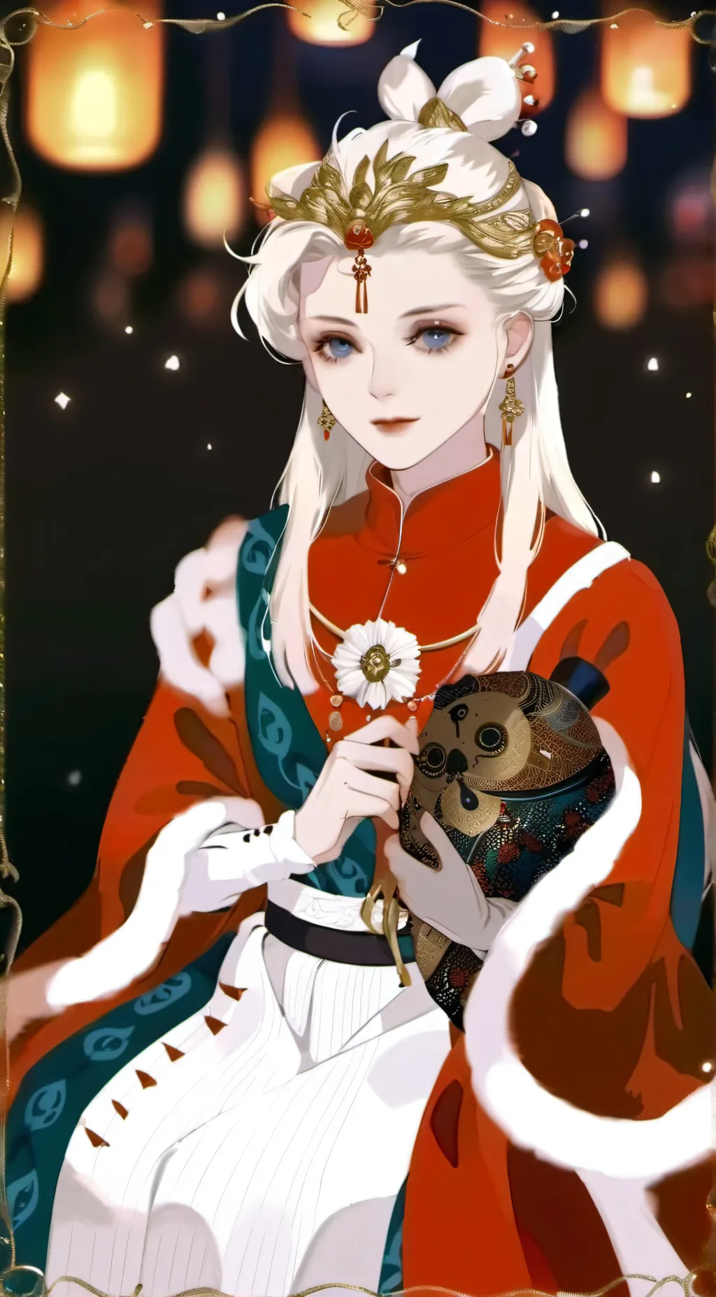 ai character: sus girlfriend background