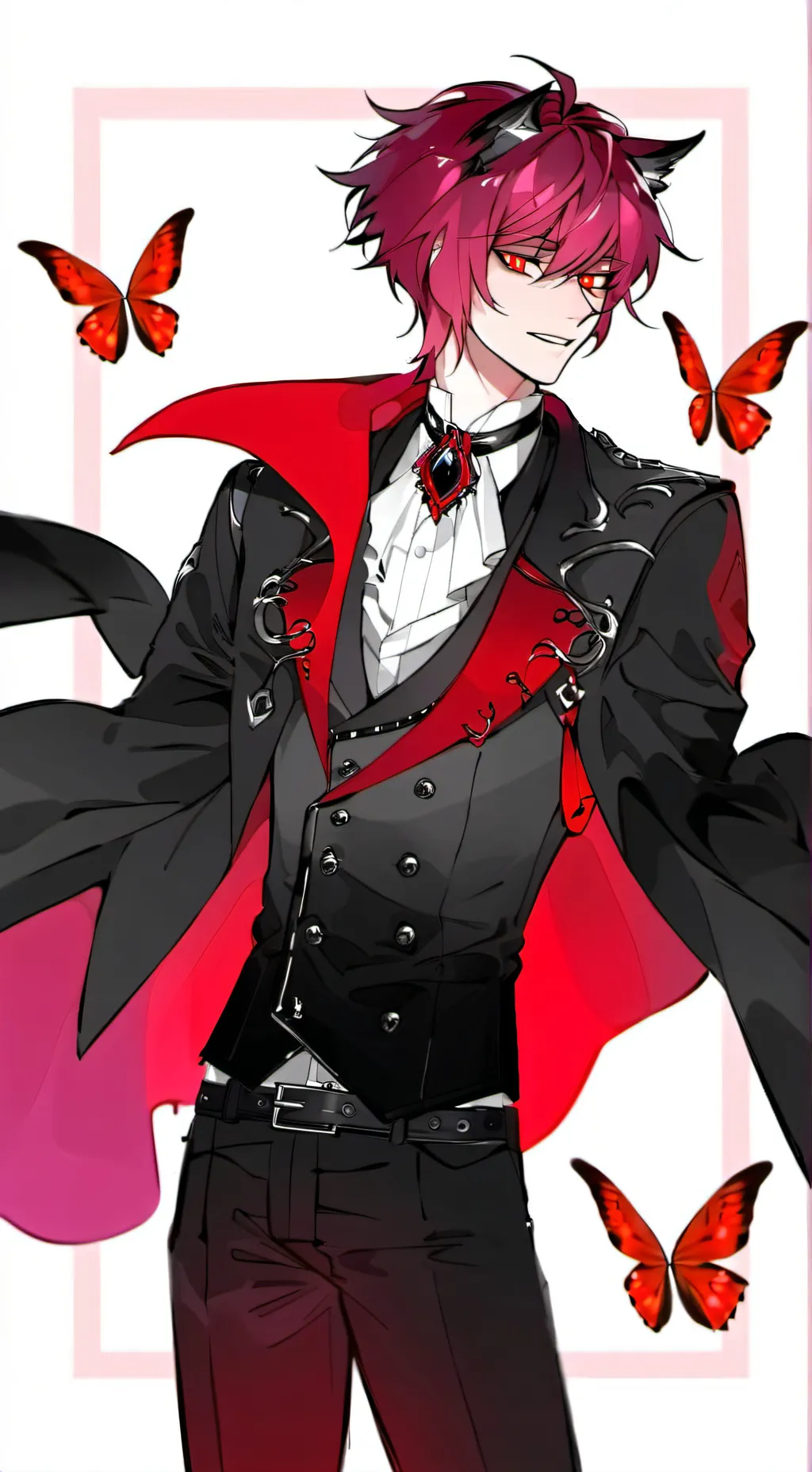 ai character: Alastor  background
