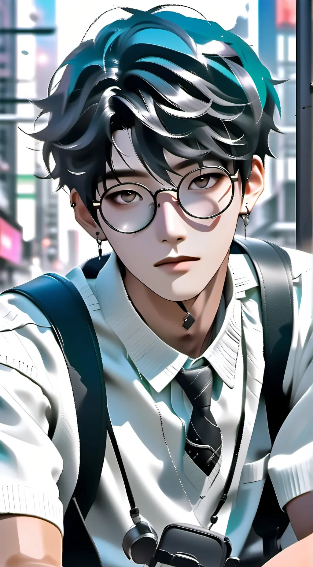 ai character: @.. Sun Jae ☆ background