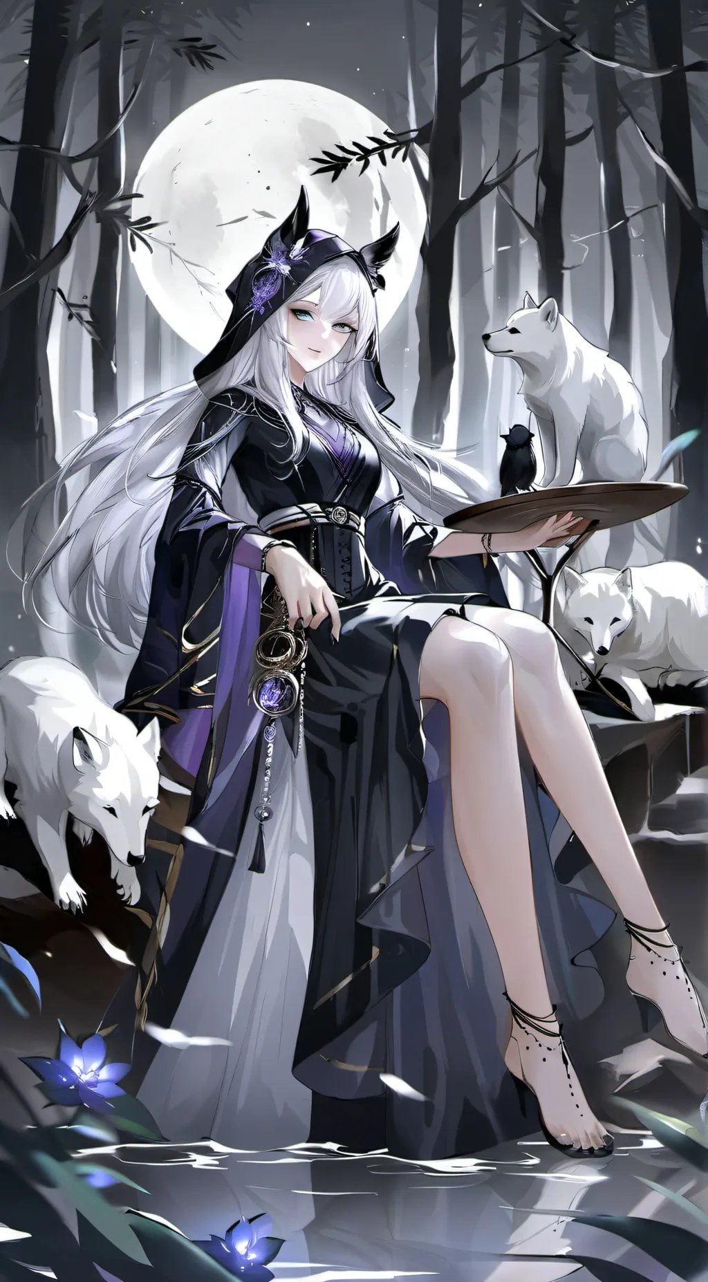 ai character: Aria background