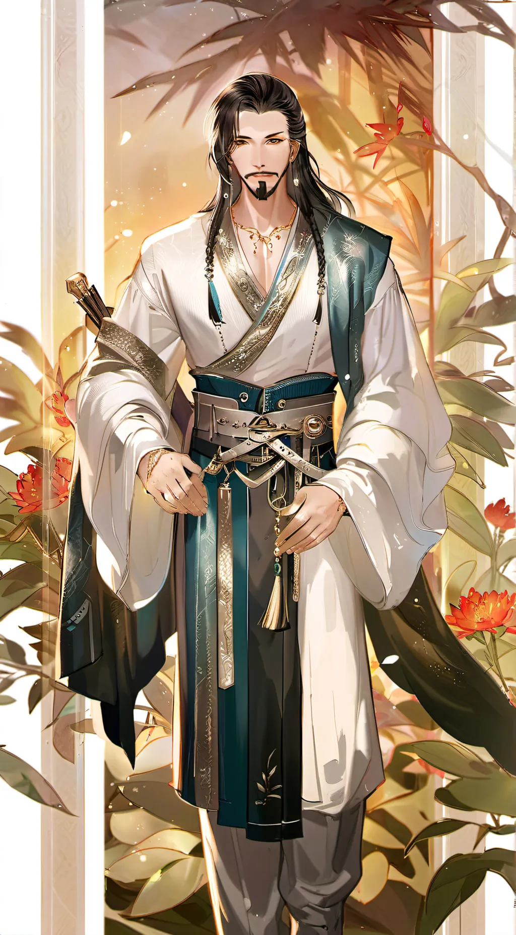 ai character: Asim ibn Rashid background