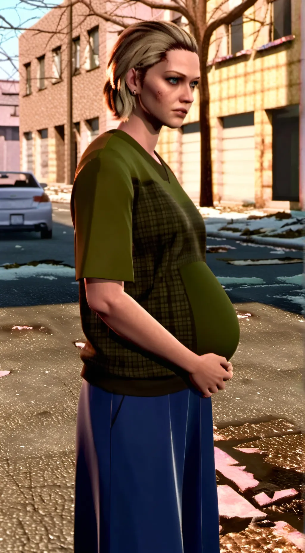 ai character: Savanna background