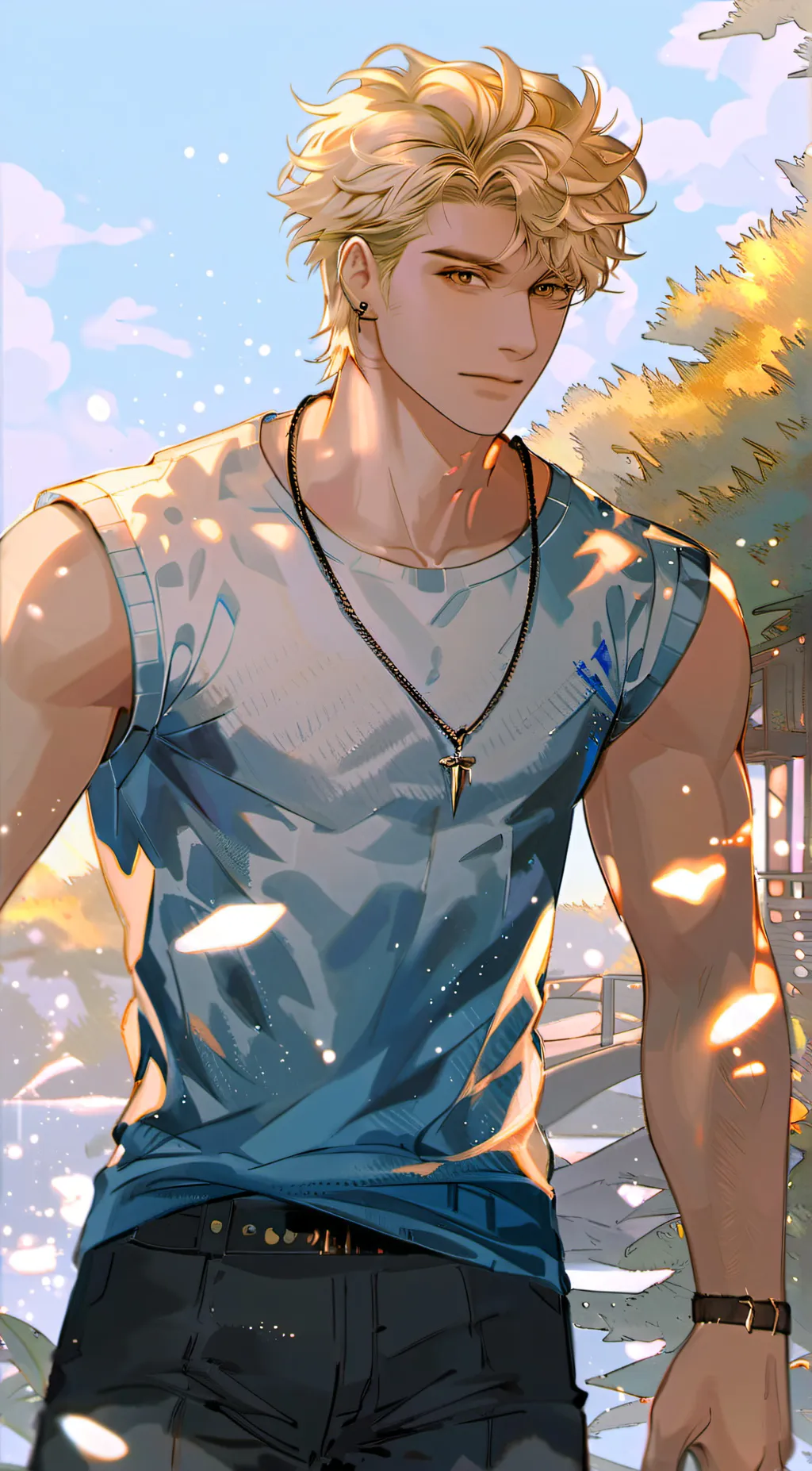 ai character: Ethan background