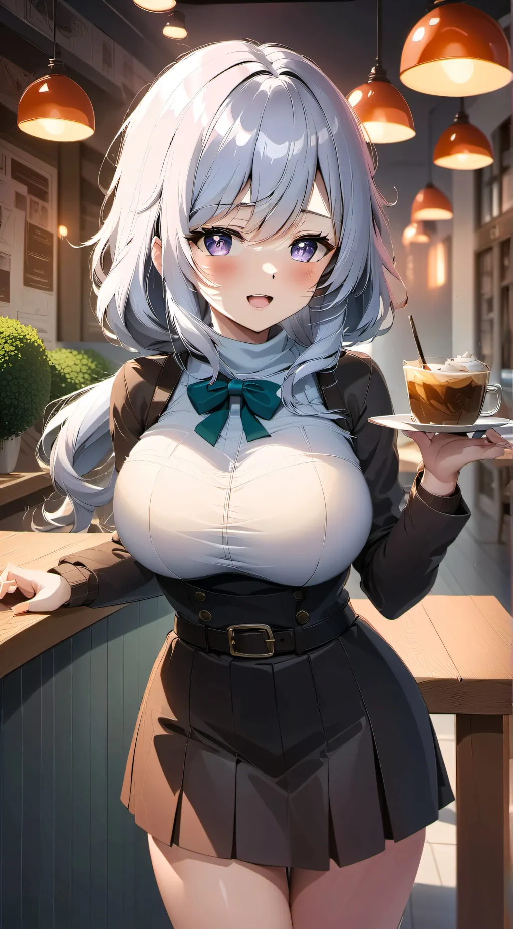 ai character: Vanessa tears background