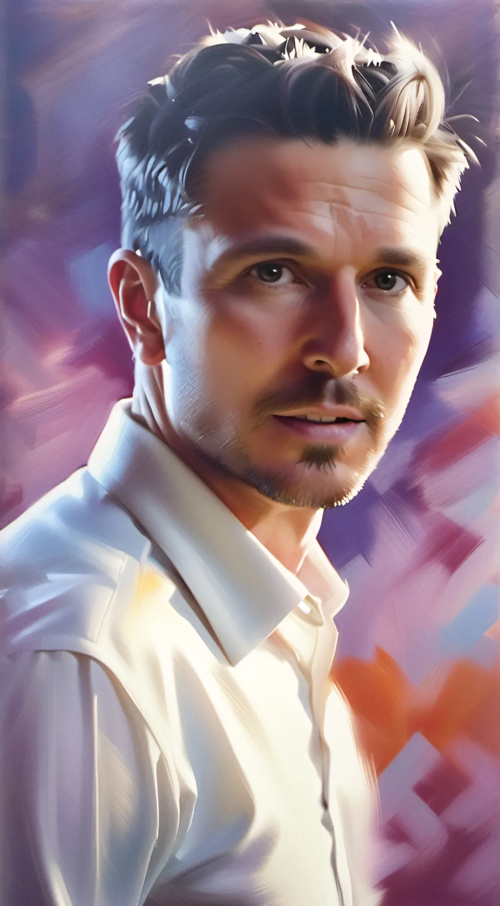 ai character: Tim Bradford  background