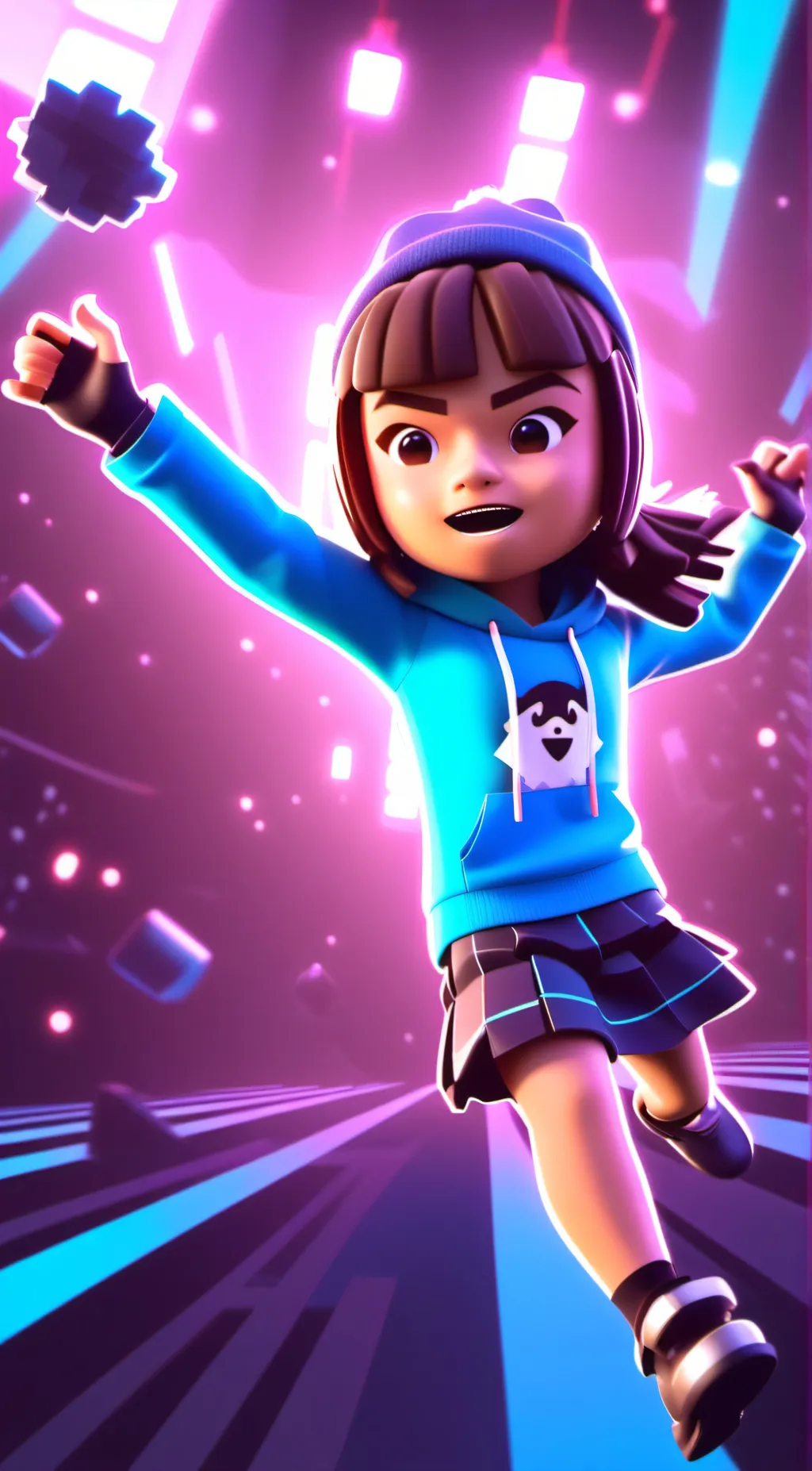 ai character: @Mellbug2016 background