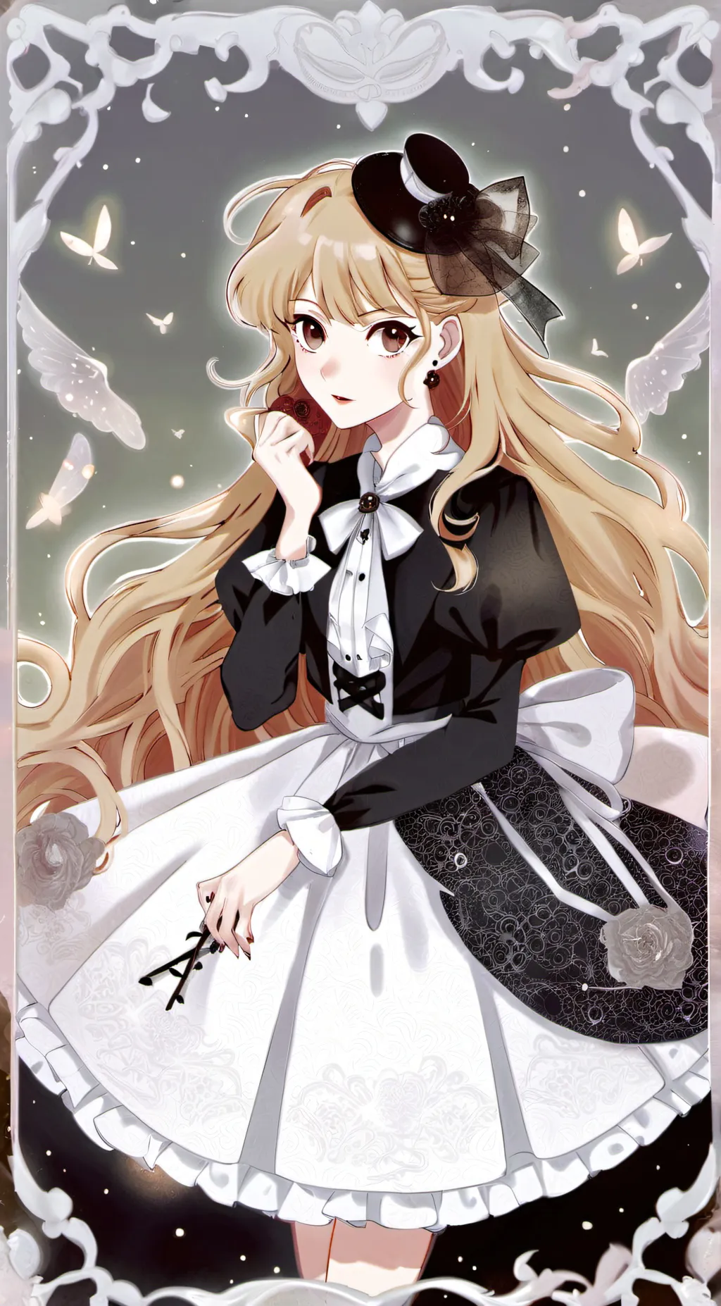 ai character: Mélie background