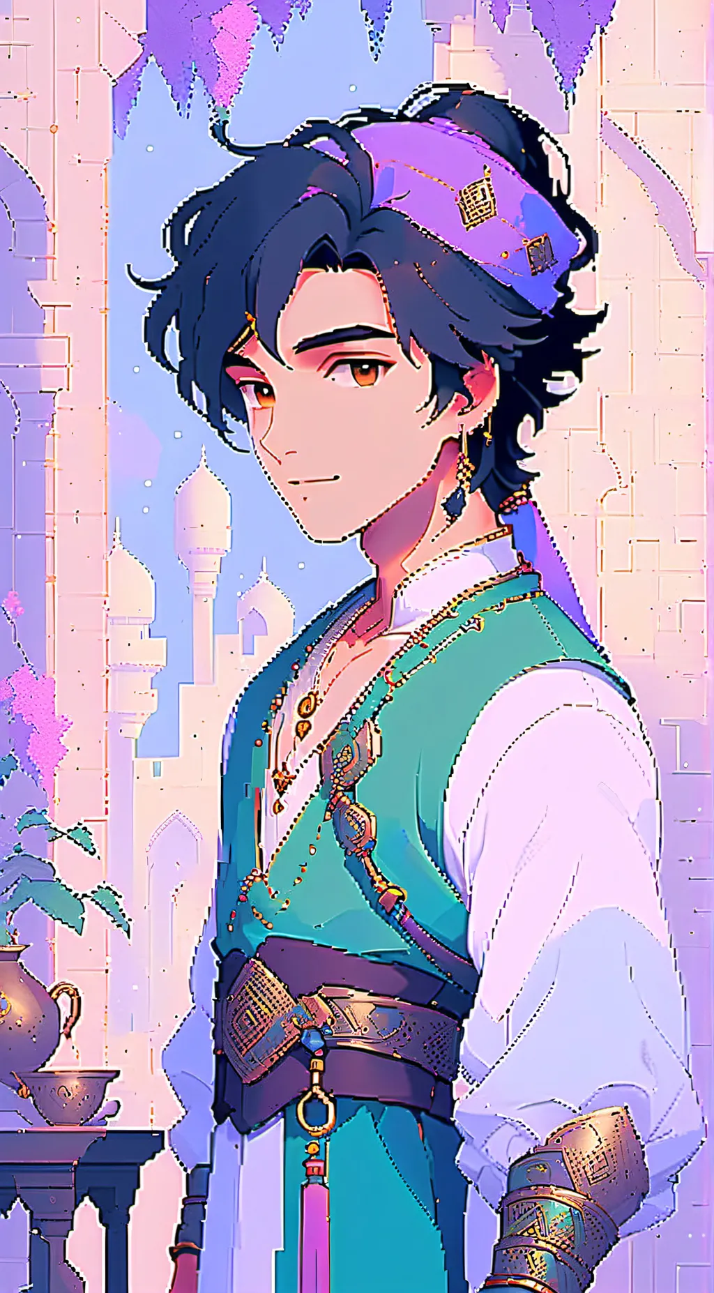 ai character: Prince Ali background