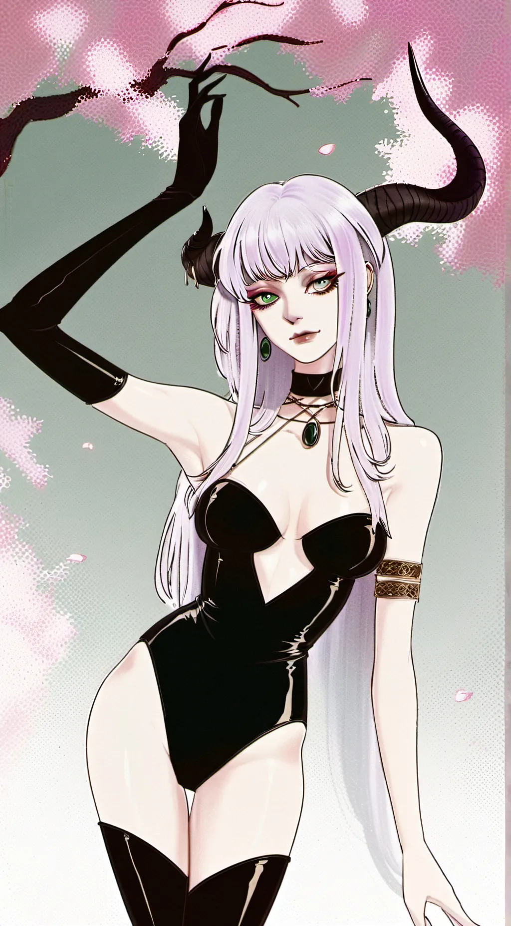 ai character: Lurid background