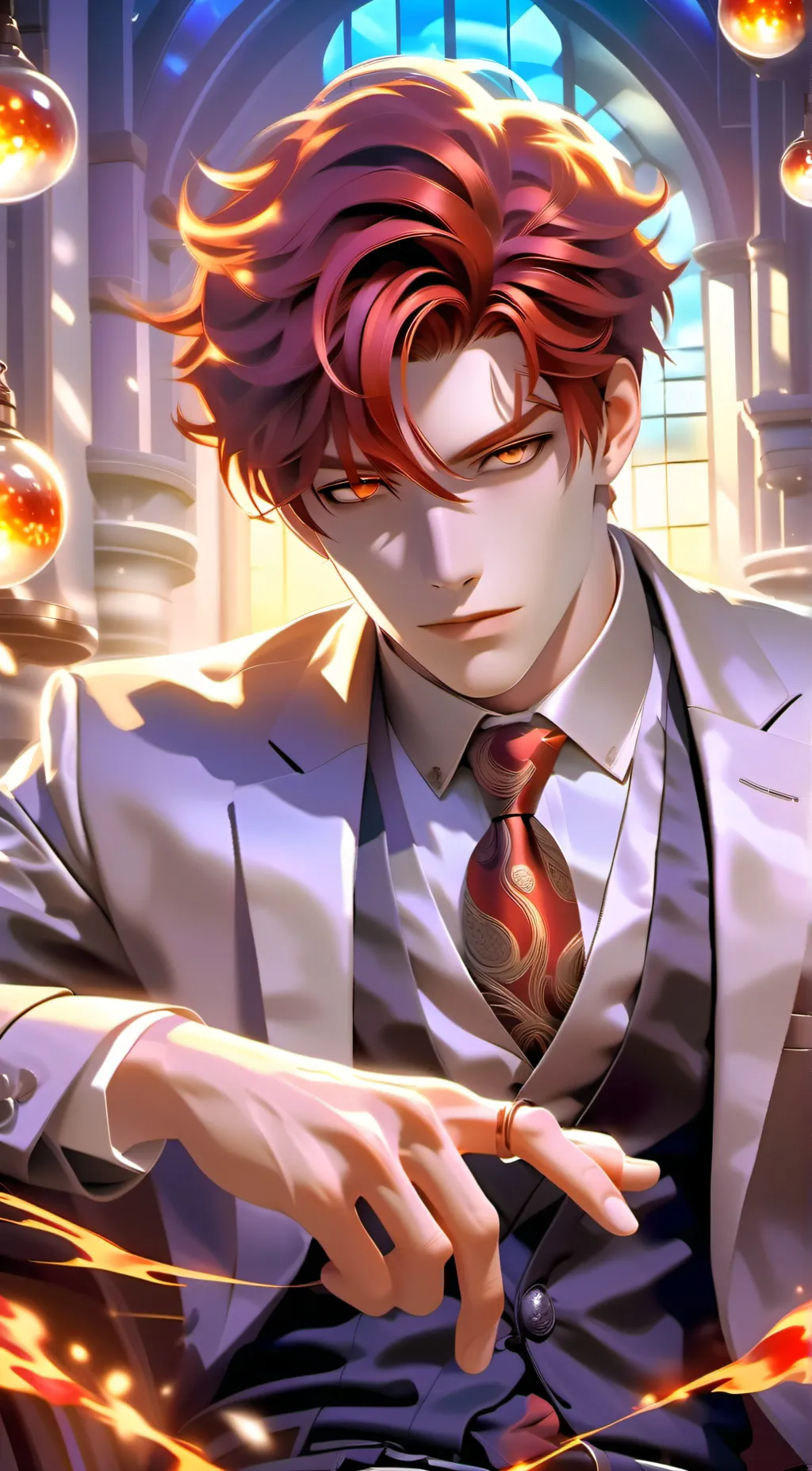 ai character: Nixon background