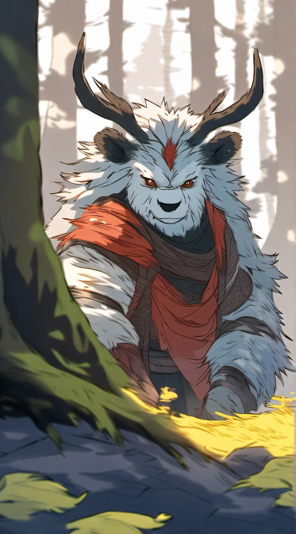 ai character: Ruasyvi  background