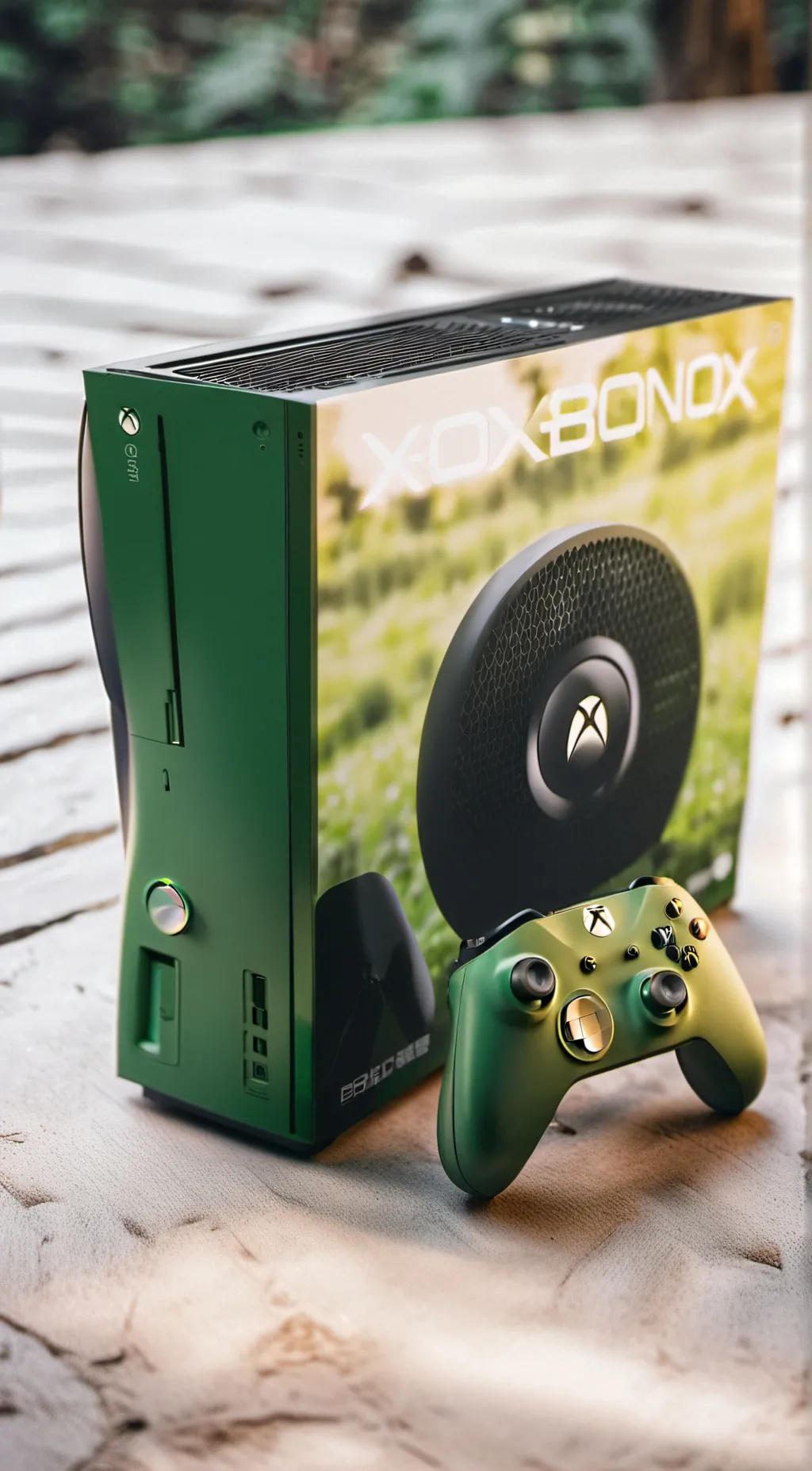 ai character: xoxbonox (Xbox) background