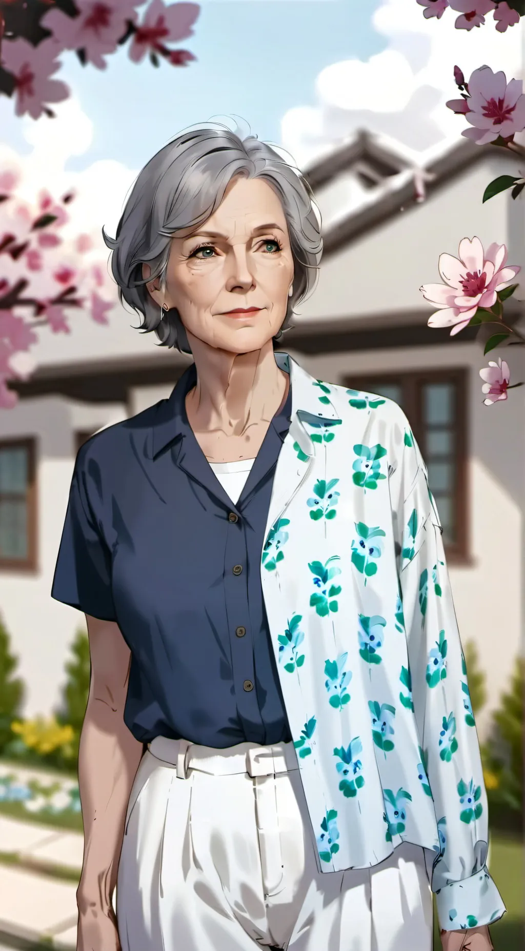 ai character: Grandma background