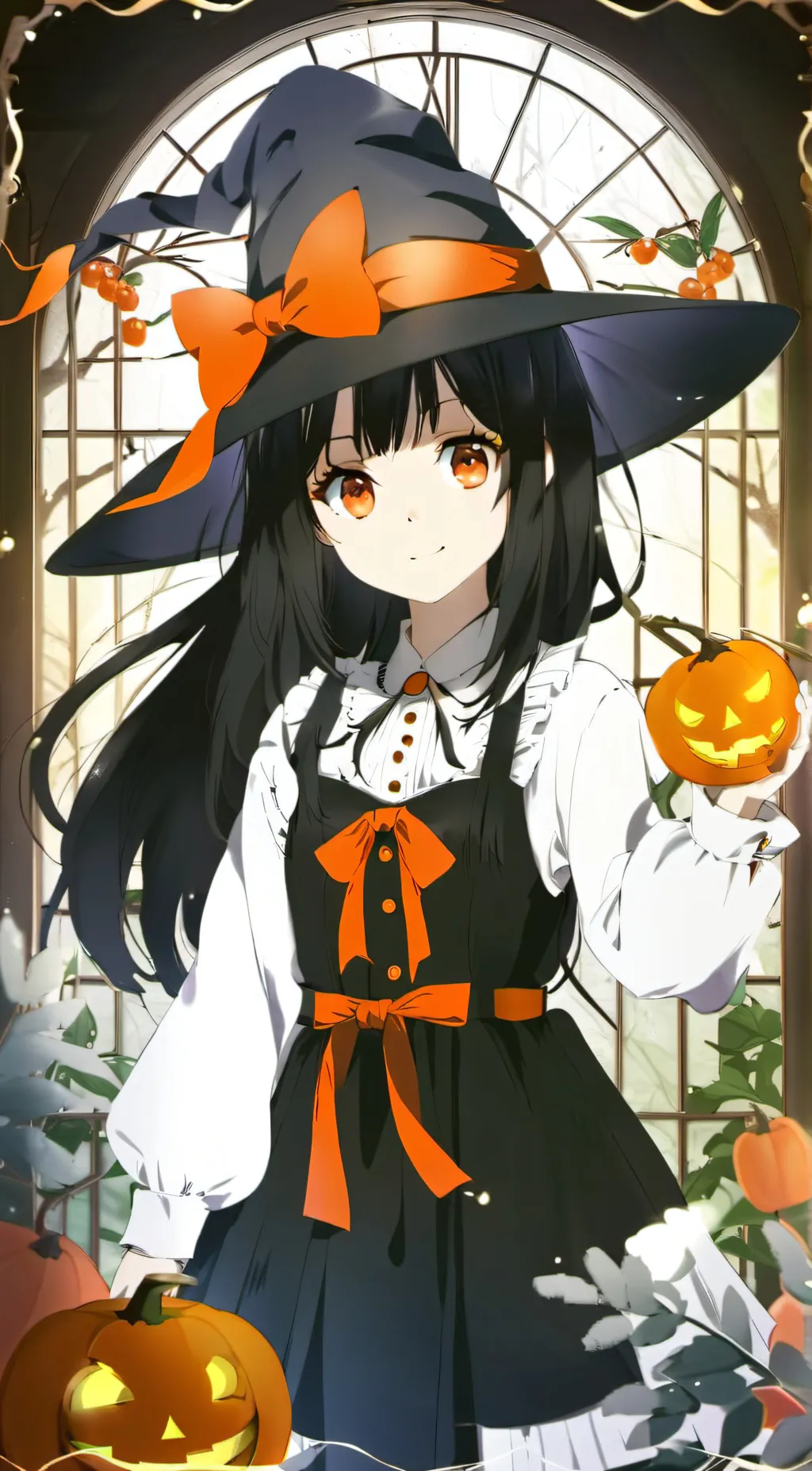 ai character: Witch craft school background