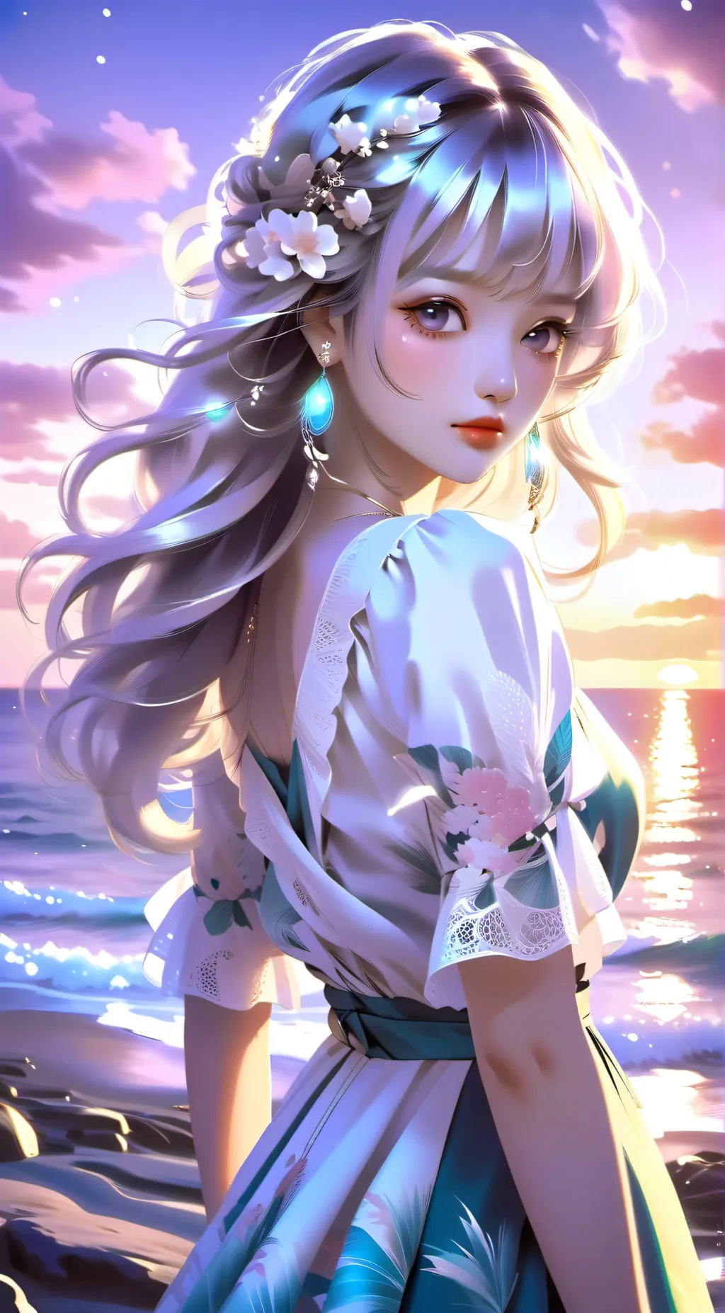 ai character: Aria background