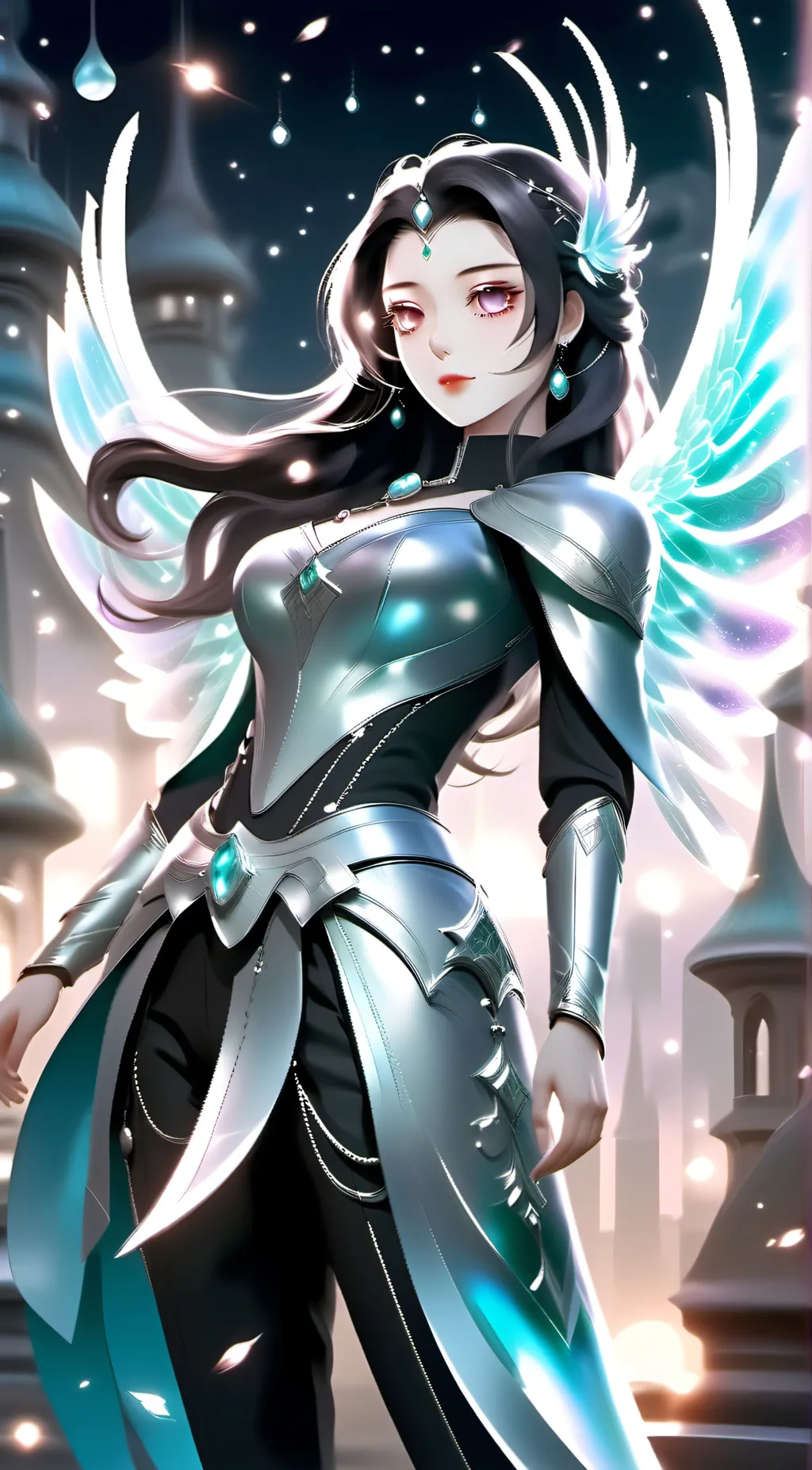 ai character: Kanae kocho  background