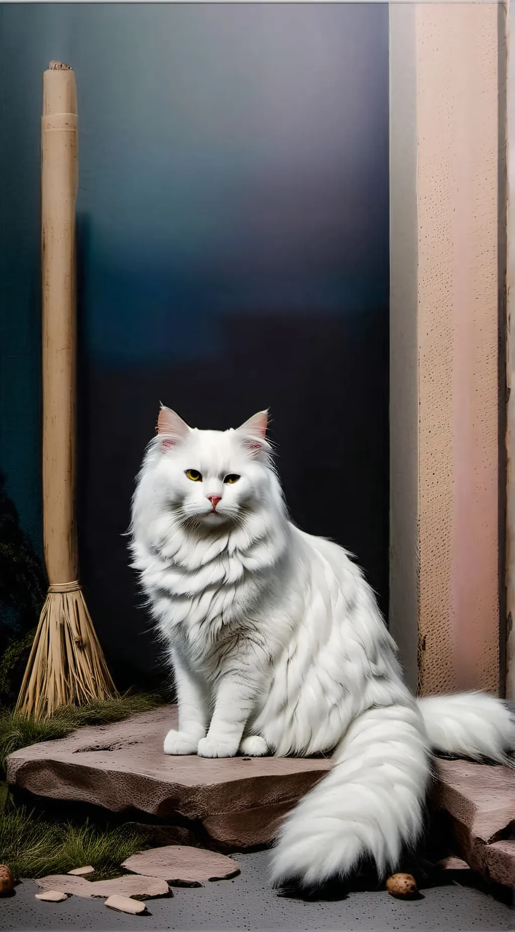ai character: Cloud background