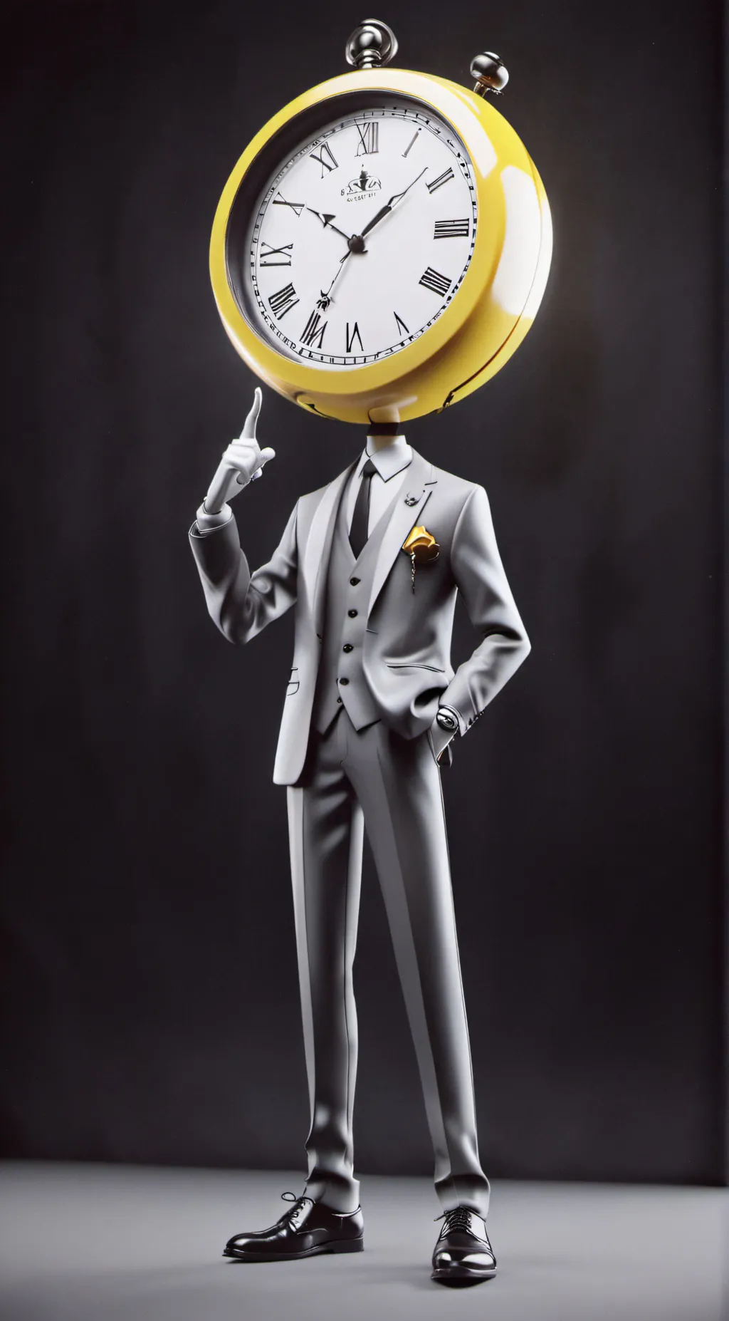 ai character: the clock master background