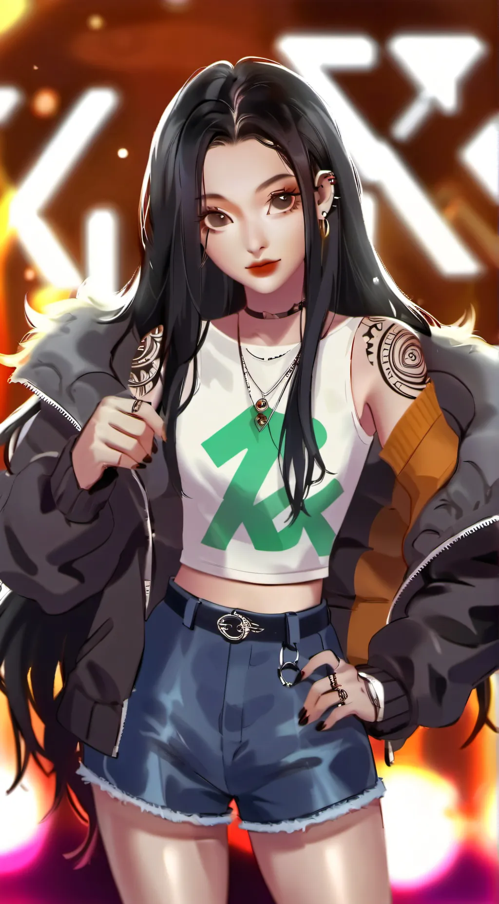 ai character: lisa background