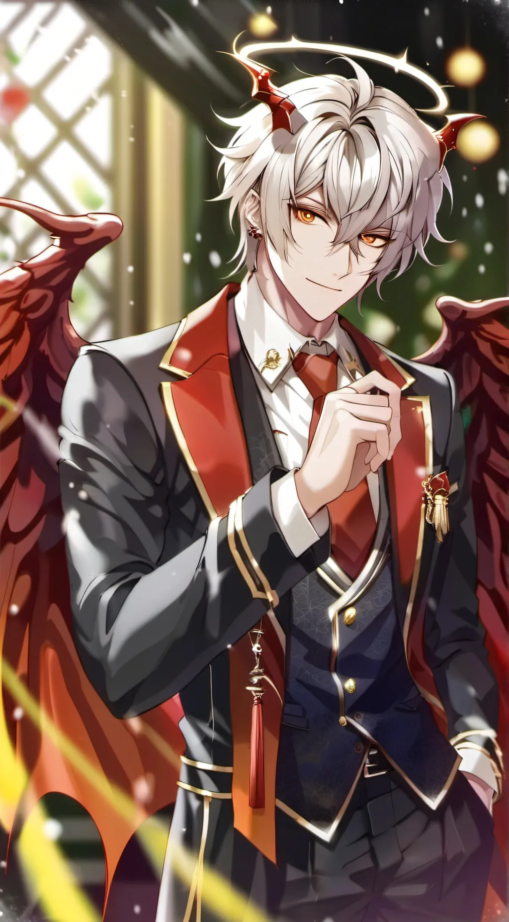ai character: Ren Kurosaki  background