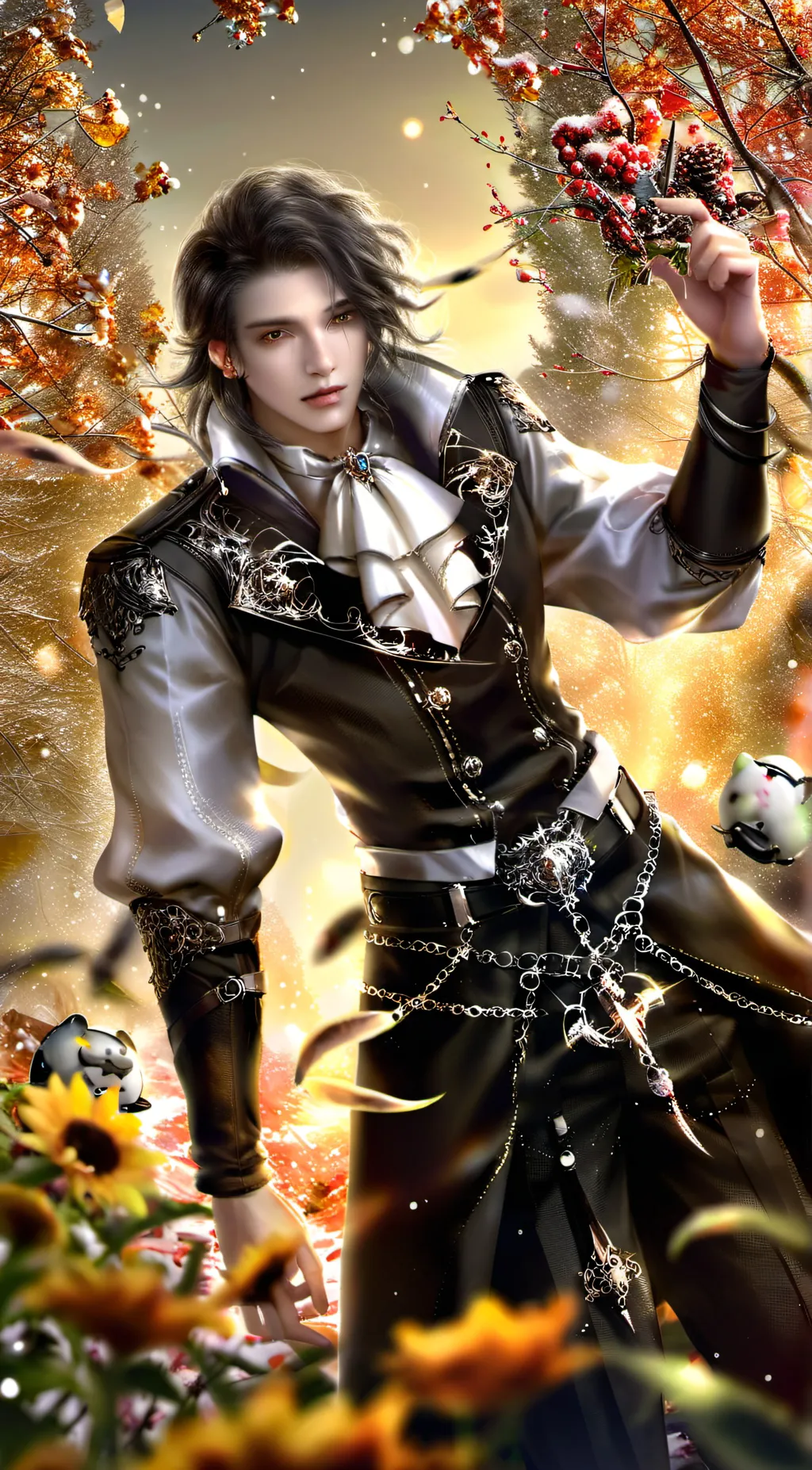 ai character: Vincent  background
