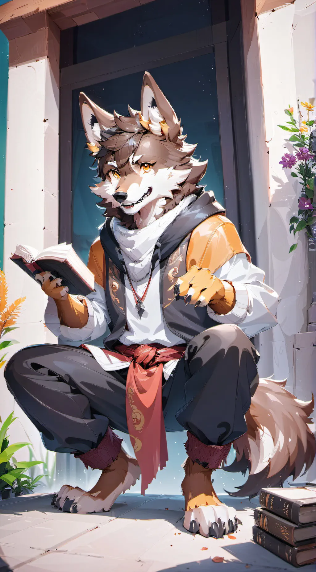 ai character: Milo background
