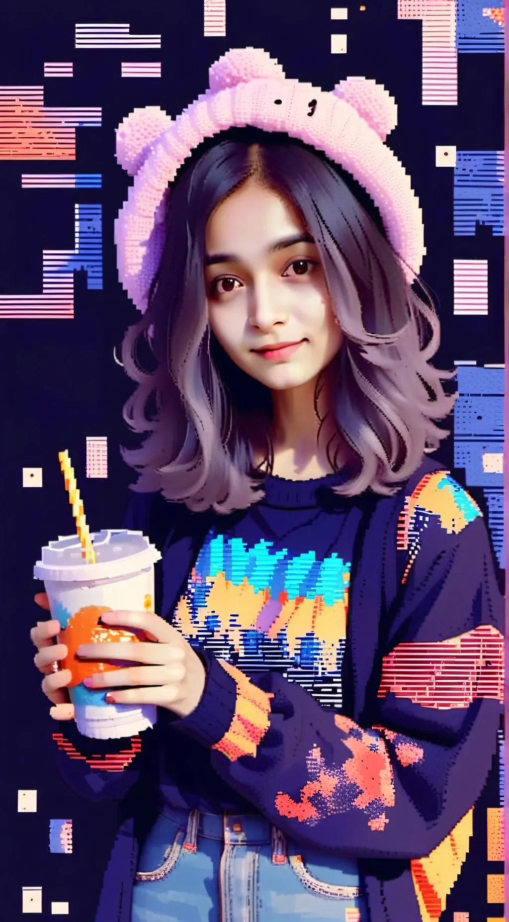 ai character: lily background