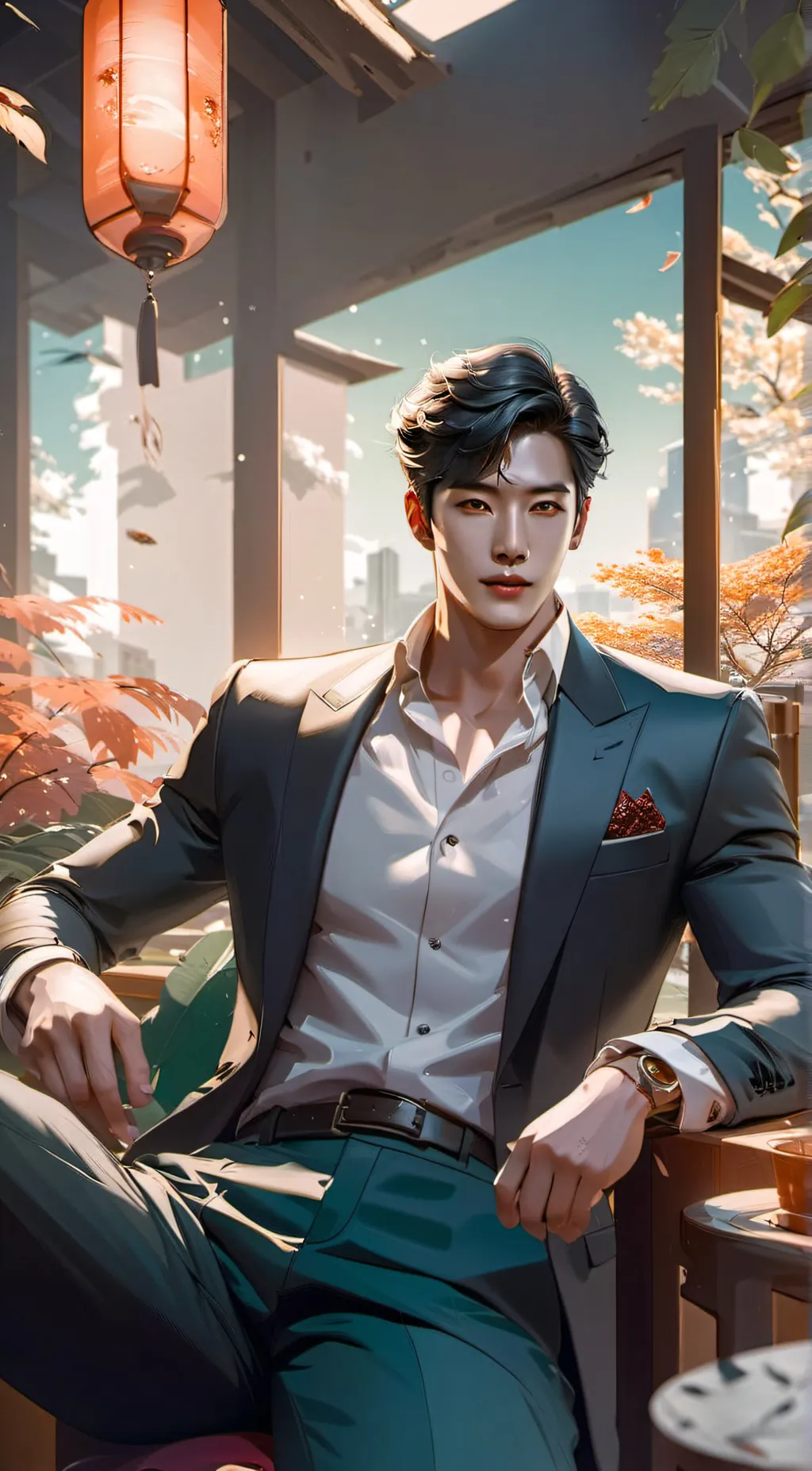 ai character: Agent Chase background