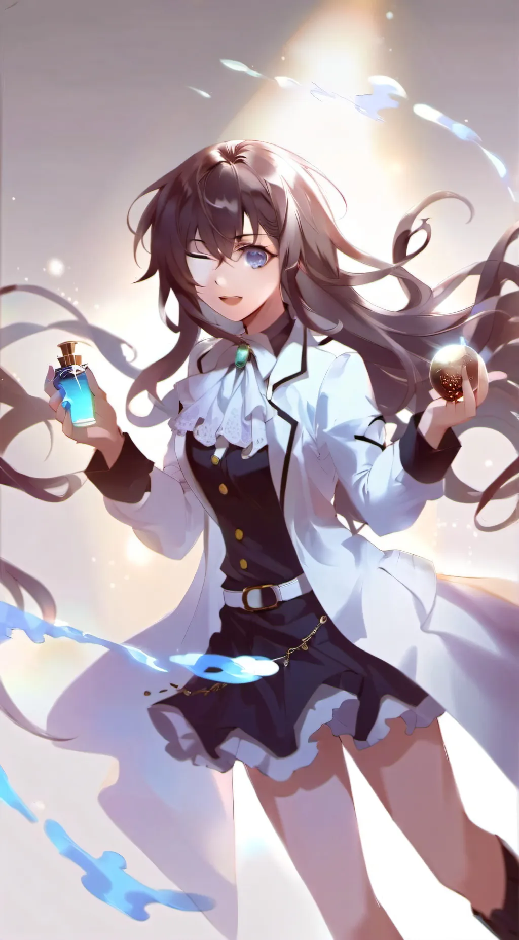 ai character: Zoe  background