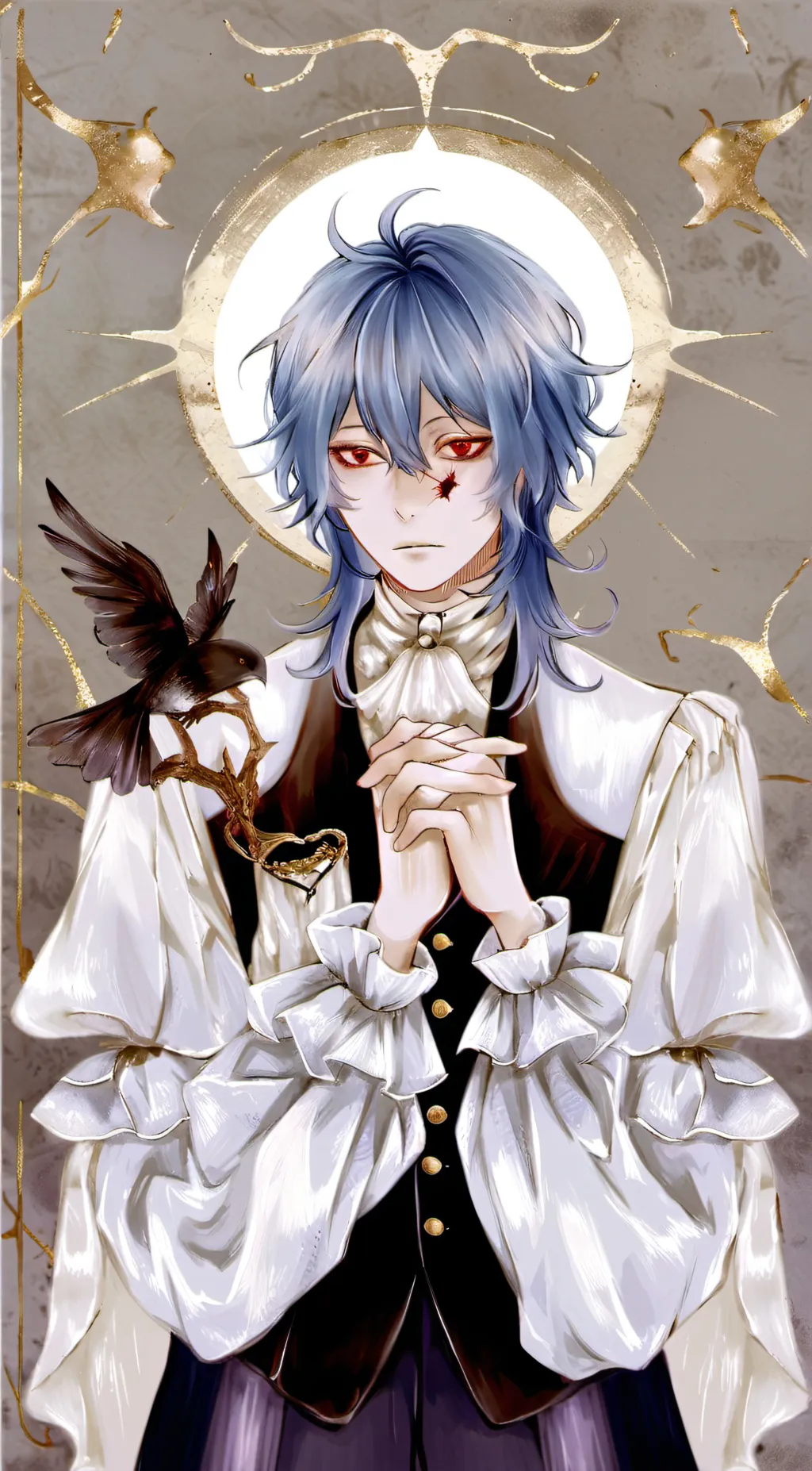 ai character: Shigaraki  background